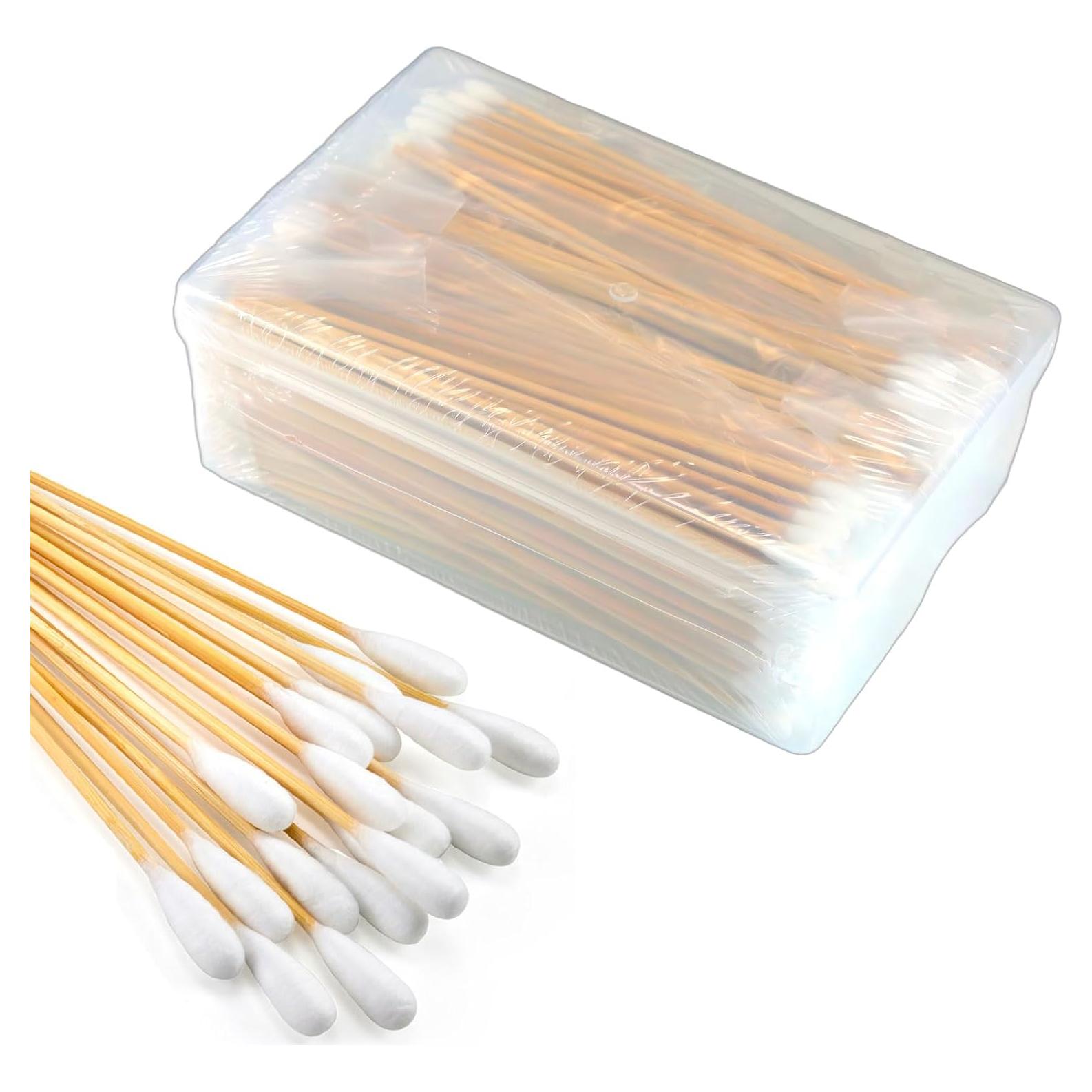 Bastones de Algodón 400 Pcs 15 cm KIUSOWAYD para Mascotas