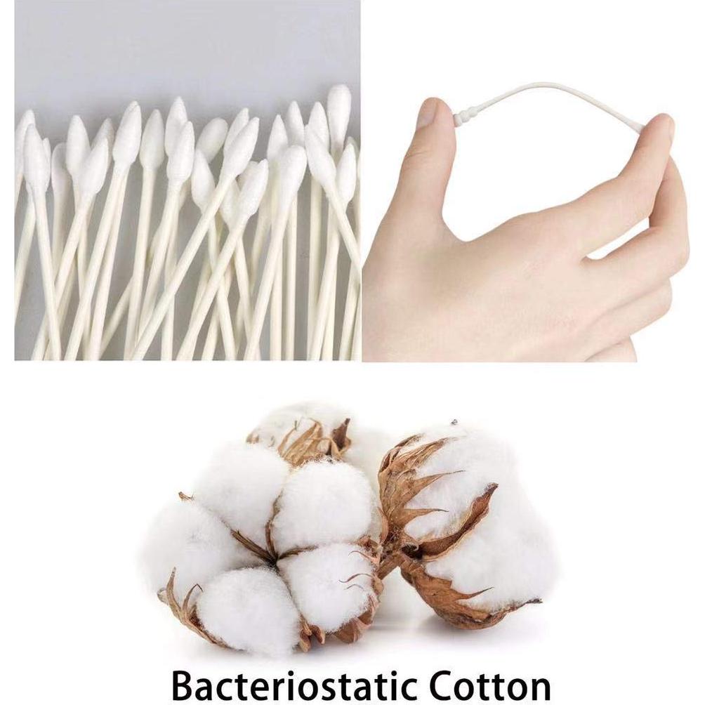 800 Hisopos de Algodón Doble Punta ZMBeauty - 7.8 cm