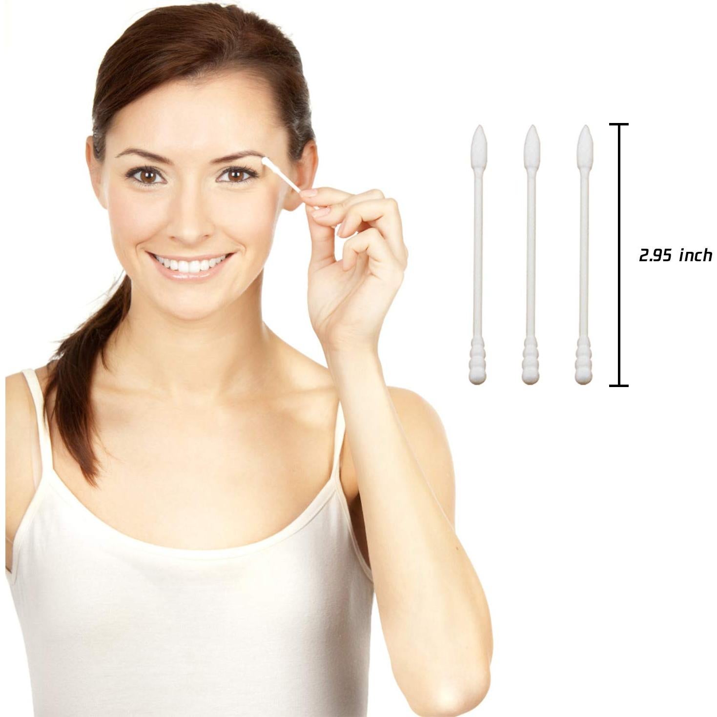 800 Hisopos de Algodón Doble Punta ZMBeauty - 7.8 cm