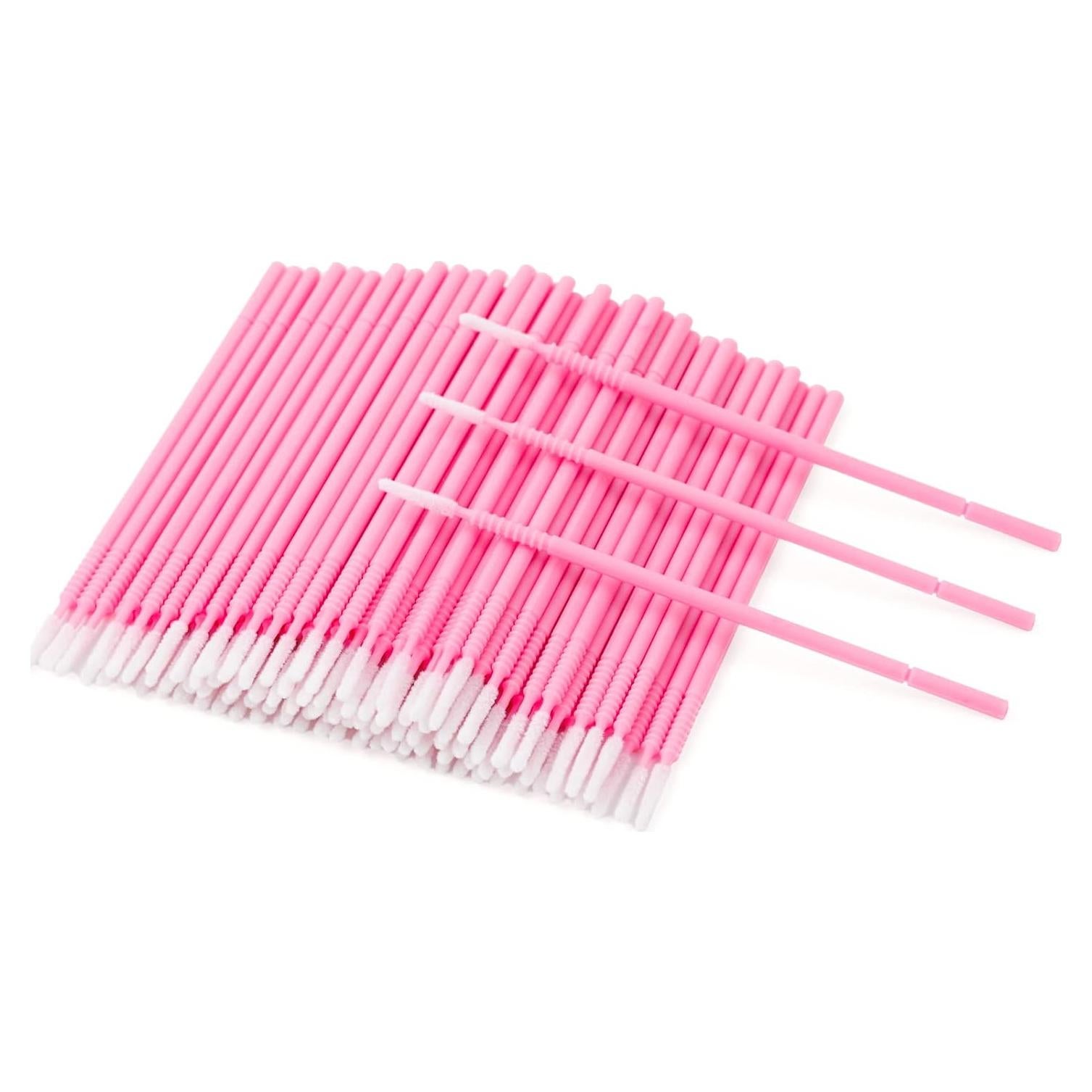 200 Aplicadores Micro Desechables G2PLUS Rosa 10cm