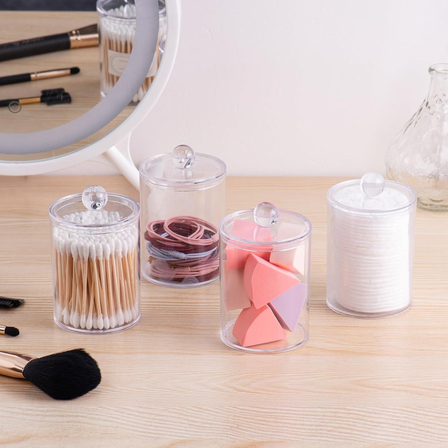 Soporte para Qtip 2 Pack XIPENGKEJI 10 y 12 oz Transparente