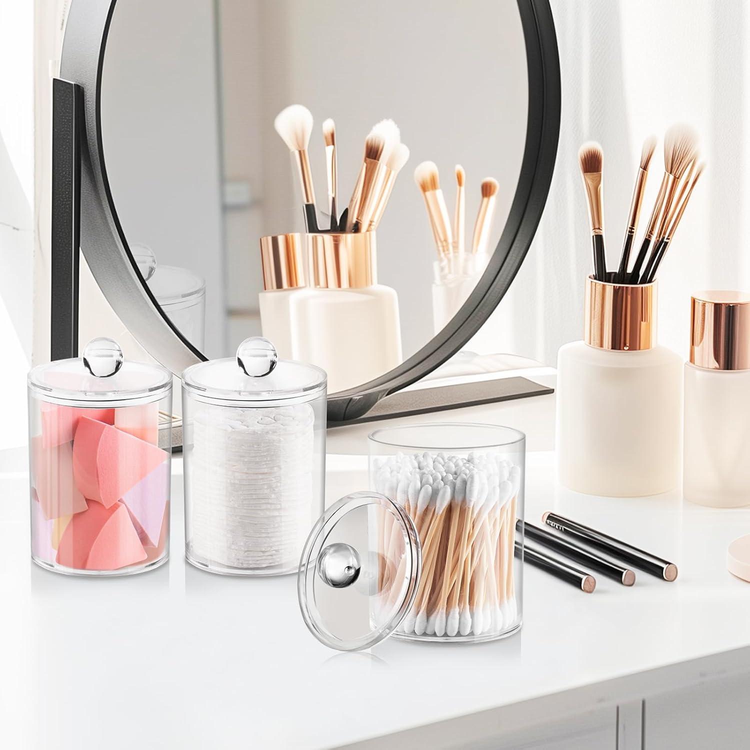 Soporte para Qtip 2 Pack XIPENGKEJI 10 y 12 oz Transparente