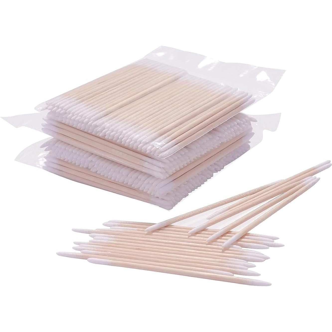 1000 Bastones de Algodón Doble Cara Qundaoily para Maquillaje