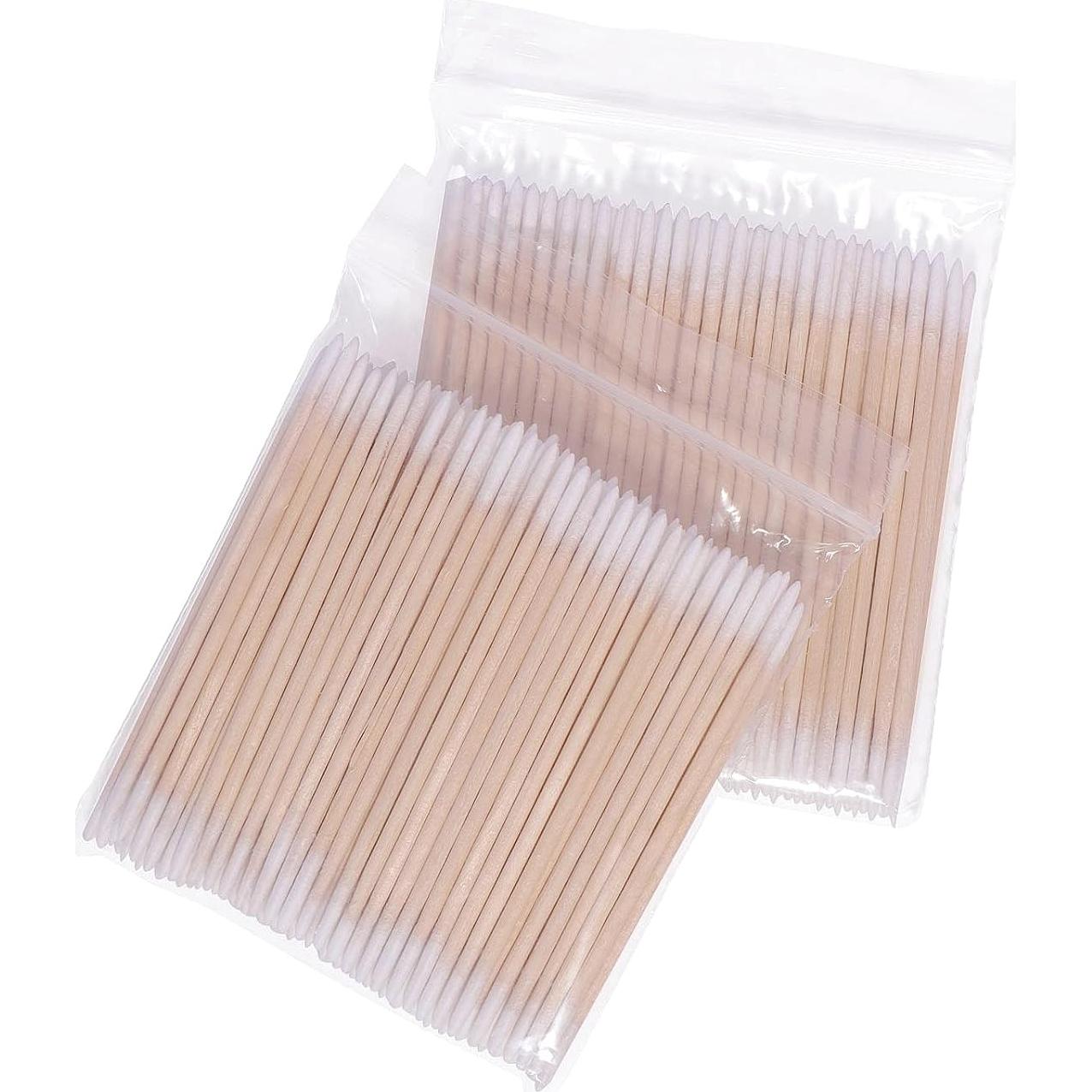 1000 Bastones de Algodón Doble Cara Qundaoily para Maquillaje