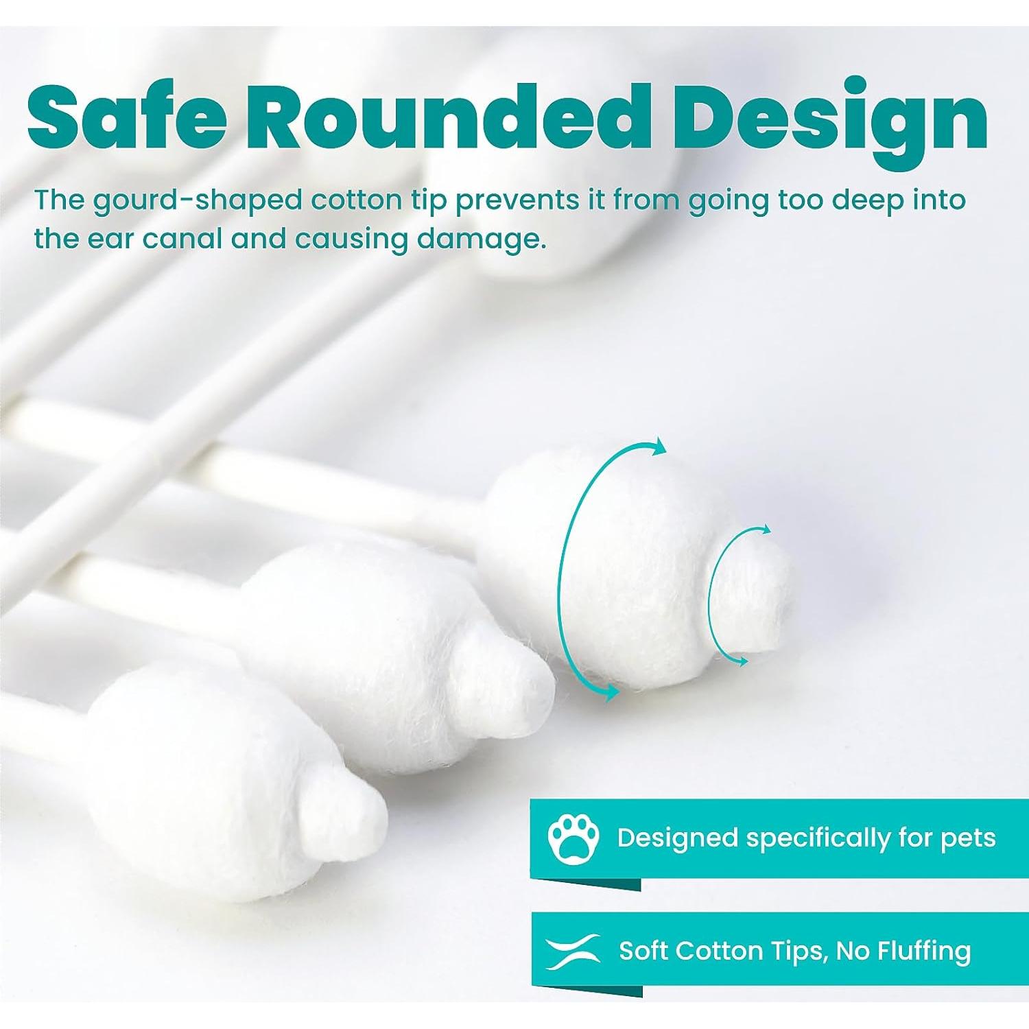 Hisopos de Algodón para Mascotas MEDUWEDU 55 Unidades