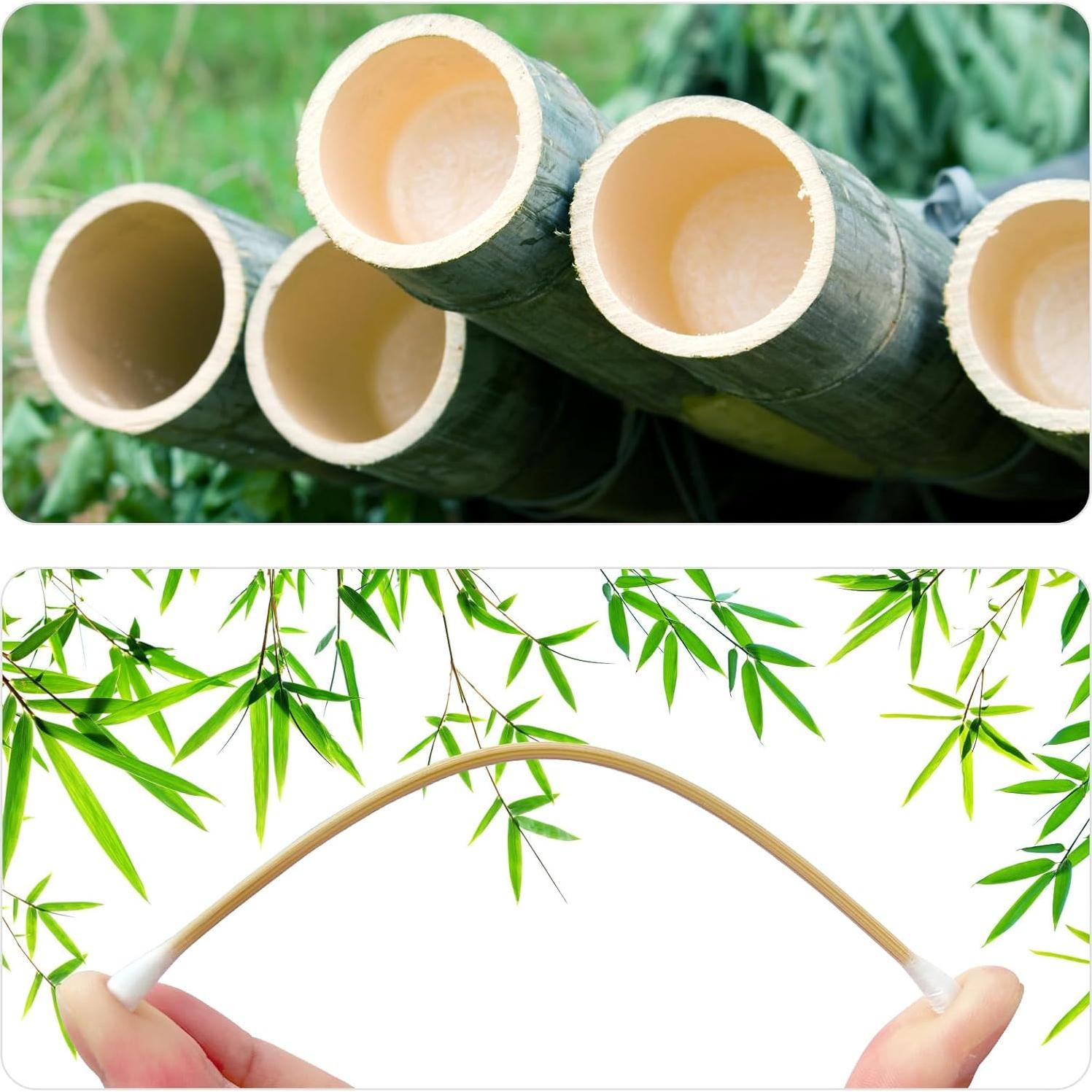 Bastones de Limpieza de Armas Egaageoi 400 Pcs 15.24 cm Algodón