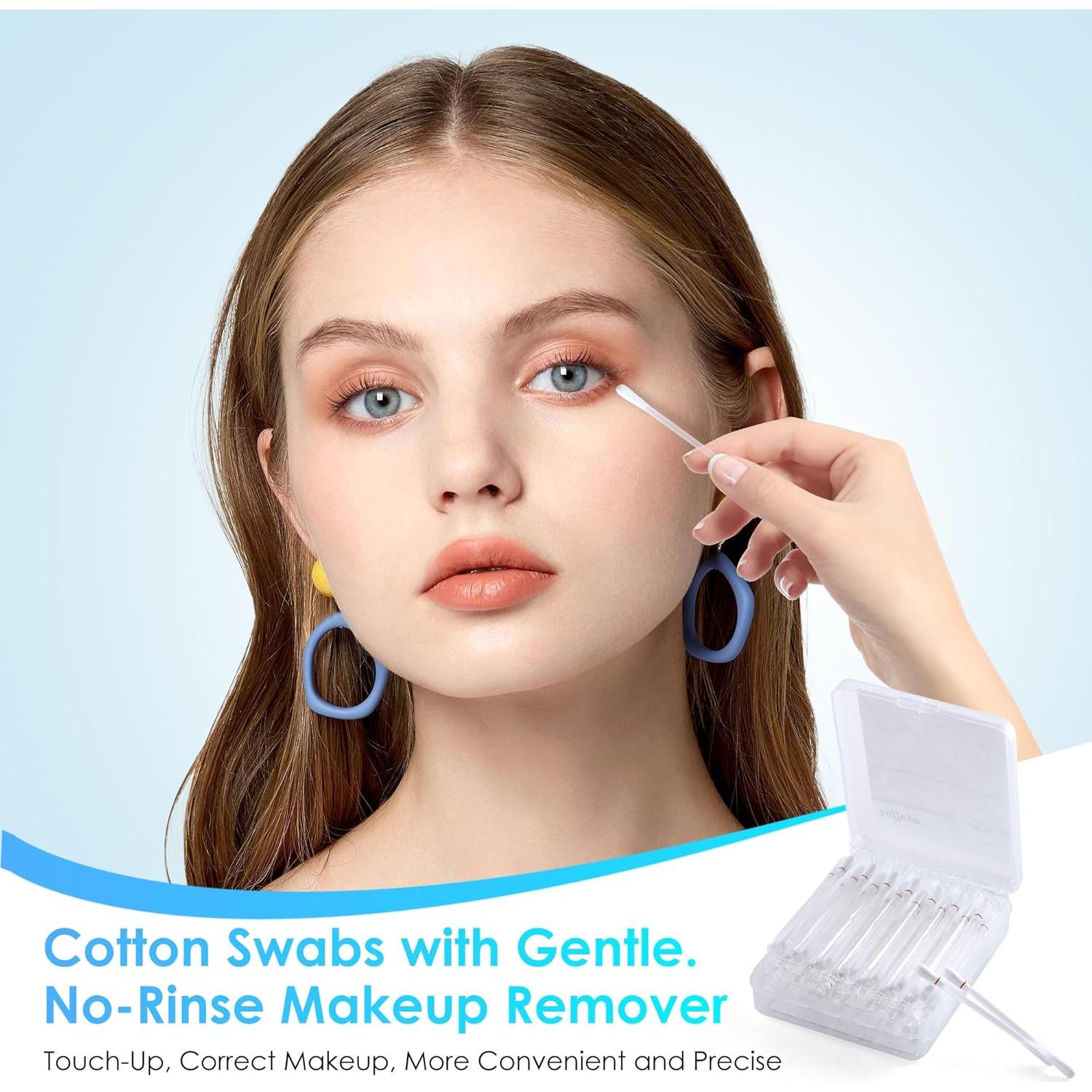 Q-tips Desmaquillantes Loffeyo 50 Unidades con Lirio Blanco