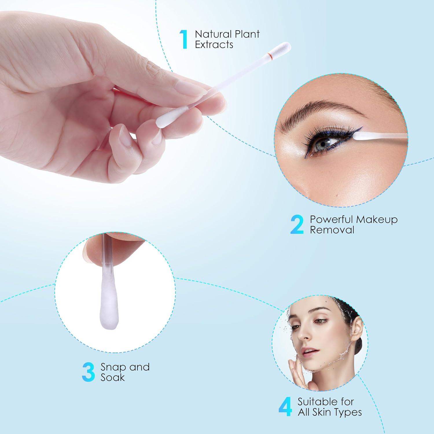 Q-tips Desmaquillantes Loffeyo 50 Unidades con Lirio Blanco