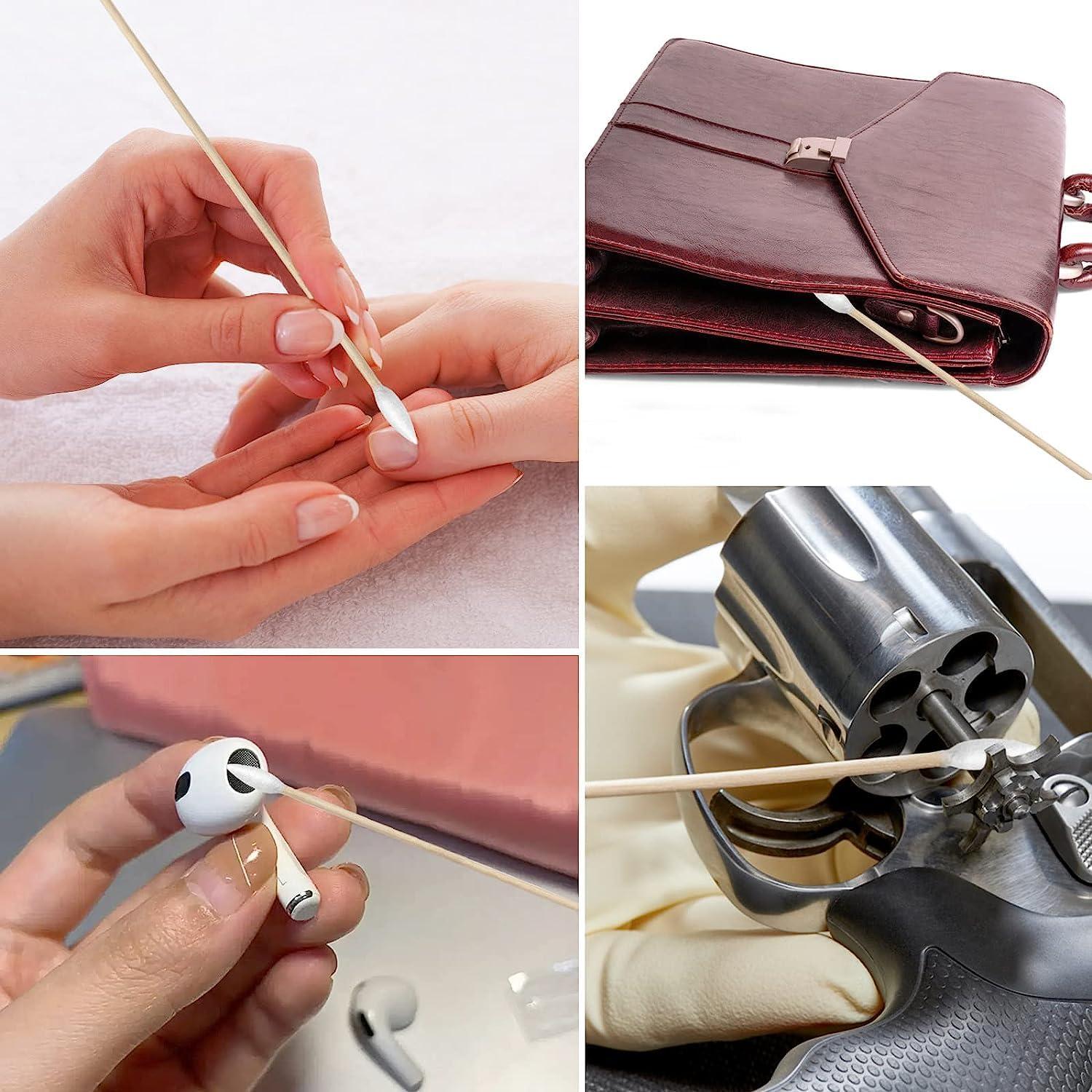 Bastones de Limpieza de Armas Garrelett 200PCS Algodón 15.24cm