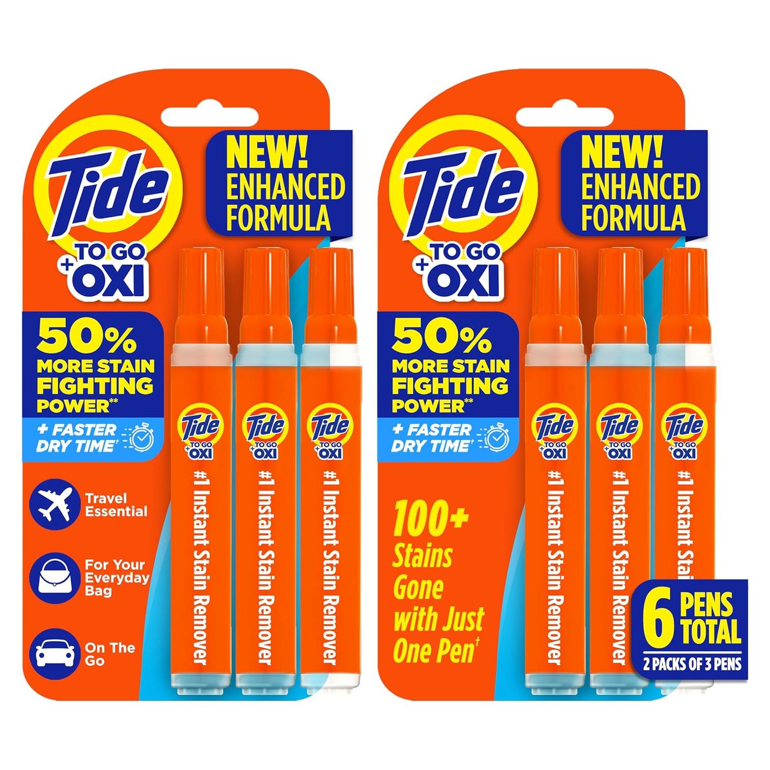 Bolígrafo Quitamanchas Tide To Go - Portátil, 2 Unidades