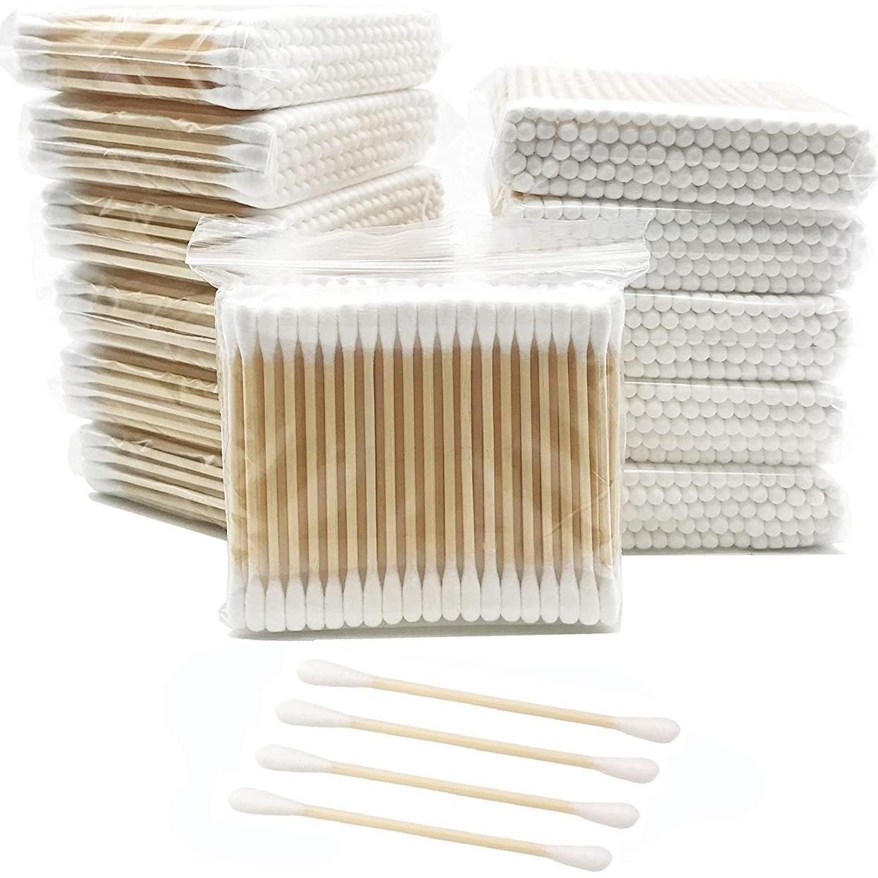 Hisopos de Algodón Natural Zhejiangkangmin 1200pcs