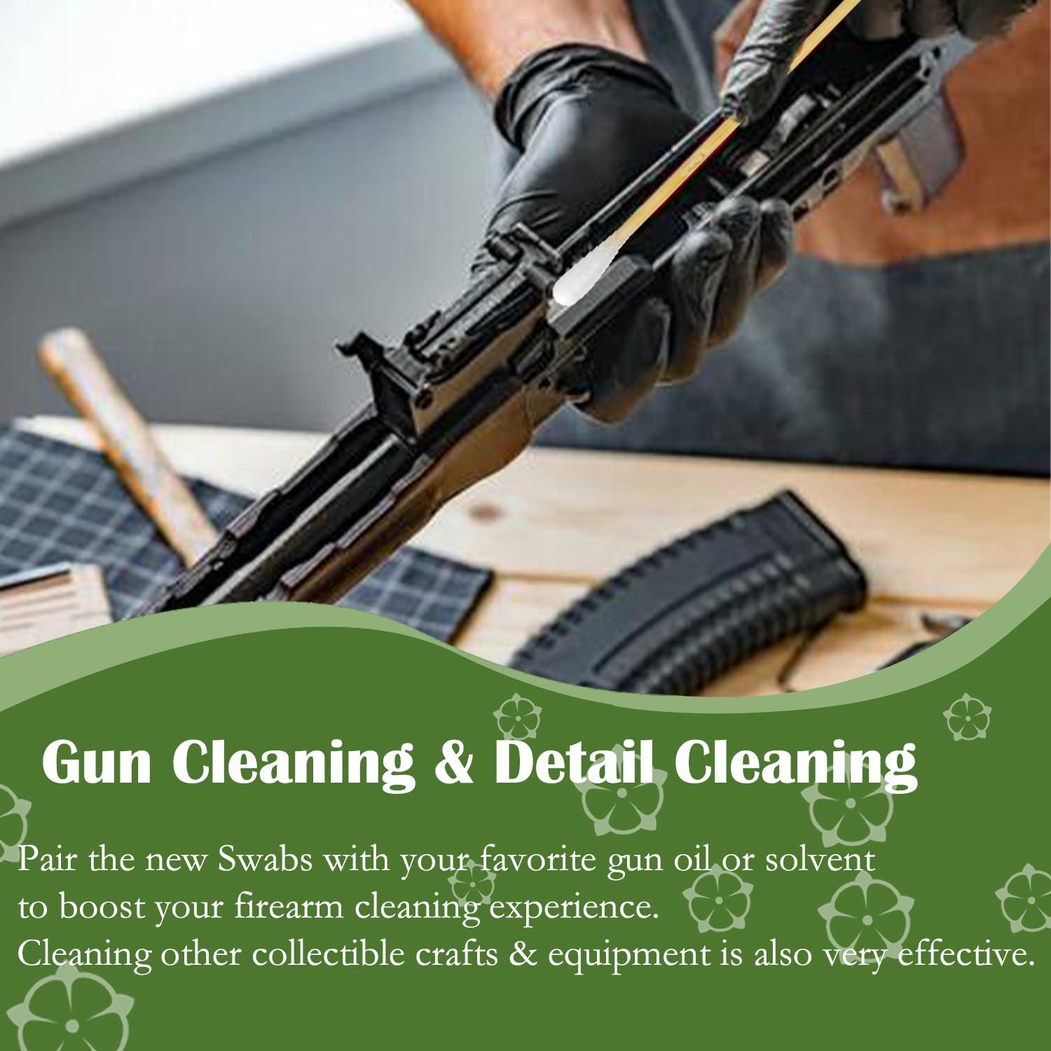 Hisopos de Algodón 500PCS MRCMUCEZ 15cm con Palito de Bambú