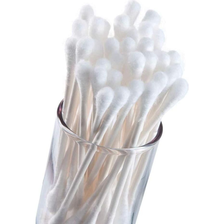 Hisopos de Algodón TravelPack - 100 Unidades con Contenedor