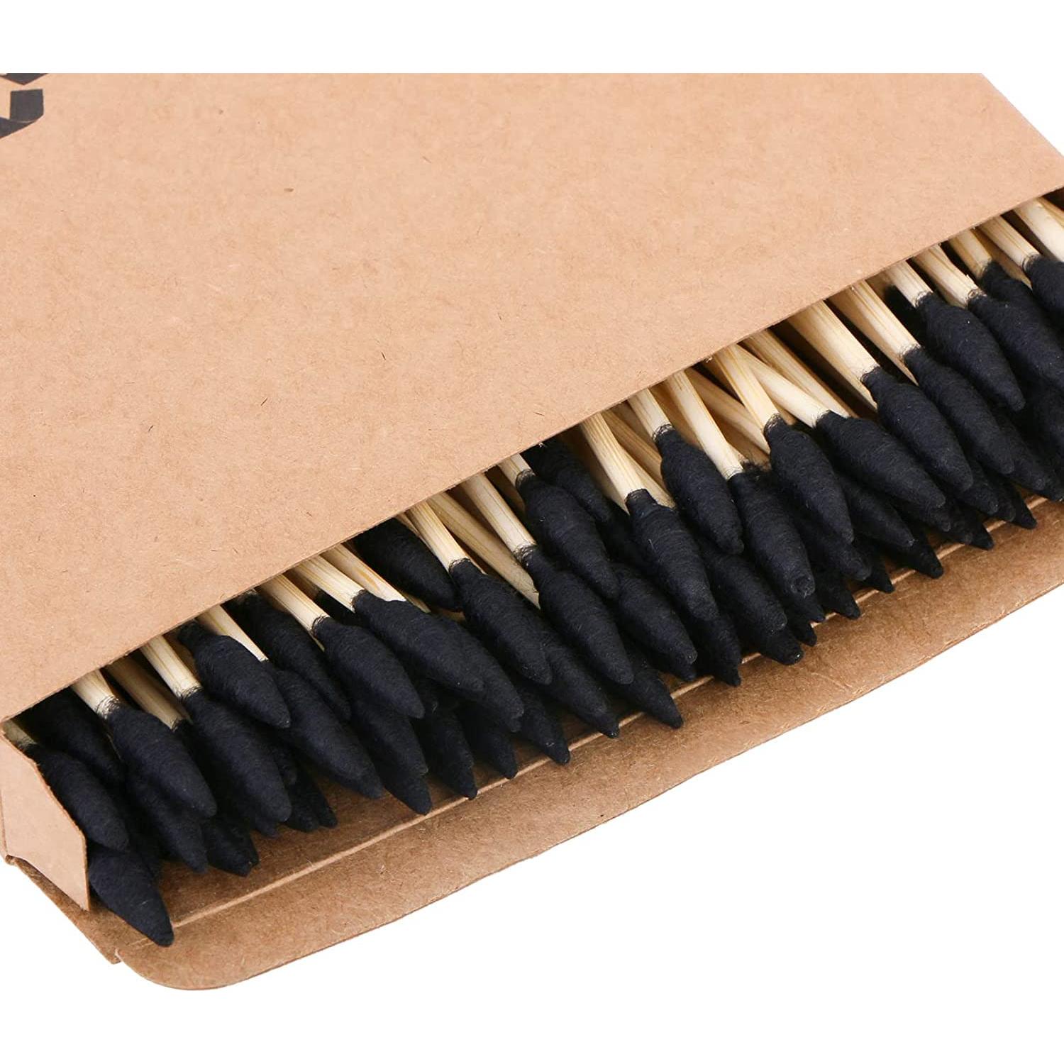 Hisopos de Algodón de Bambú Yoseng 200 Pcs Ecológicos Biodegradables