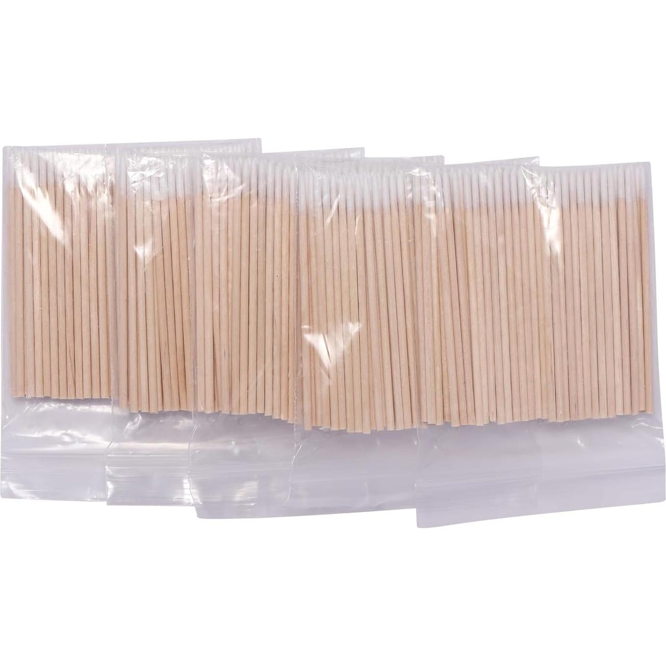 Palillos de Algodón 1200pcs Qundaoily 7cm para Maquillaje