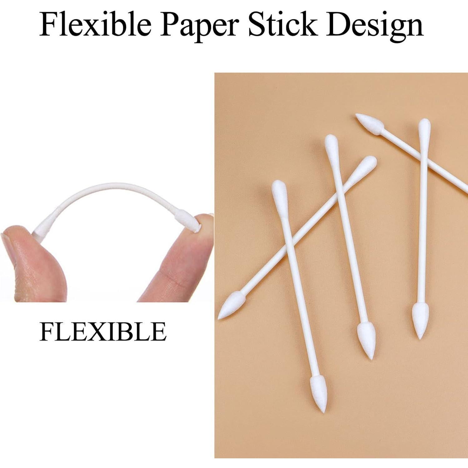 Hisopos de Algodón Sppry 100 Unidades Doble Punta Estériles