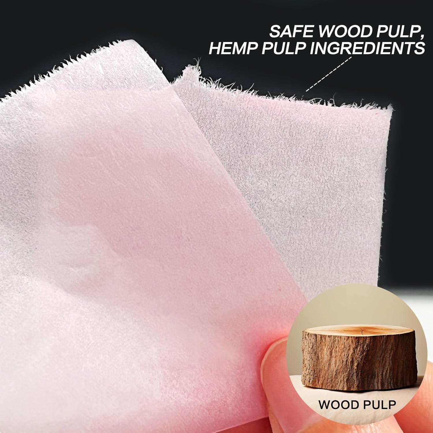 Hojas Absorbentes de Aceite JOSURBEAUTY 5M Rosa - Control Grasa