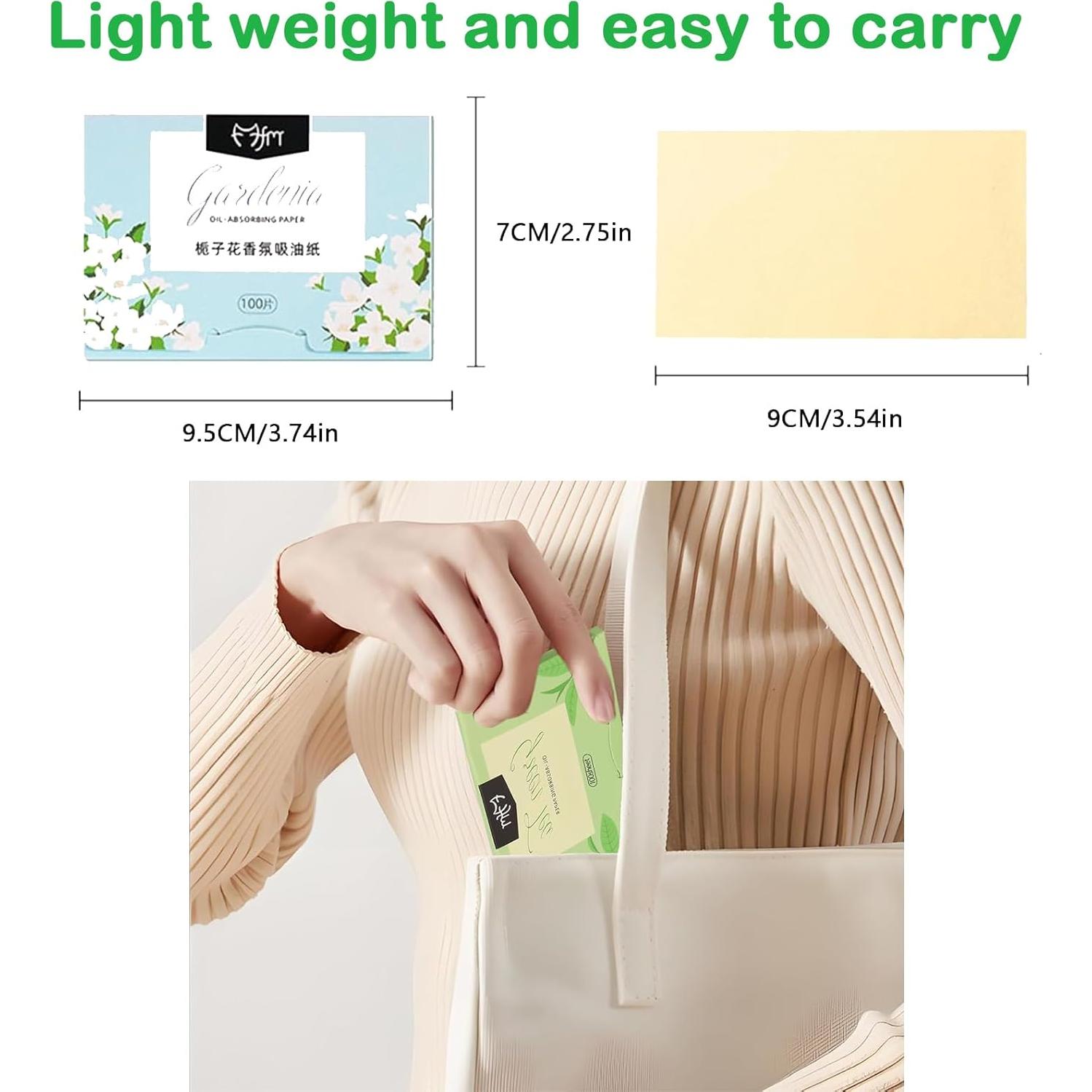 700 Hojas Absorbentes de Aceite DIAEMI para Piel Grasa