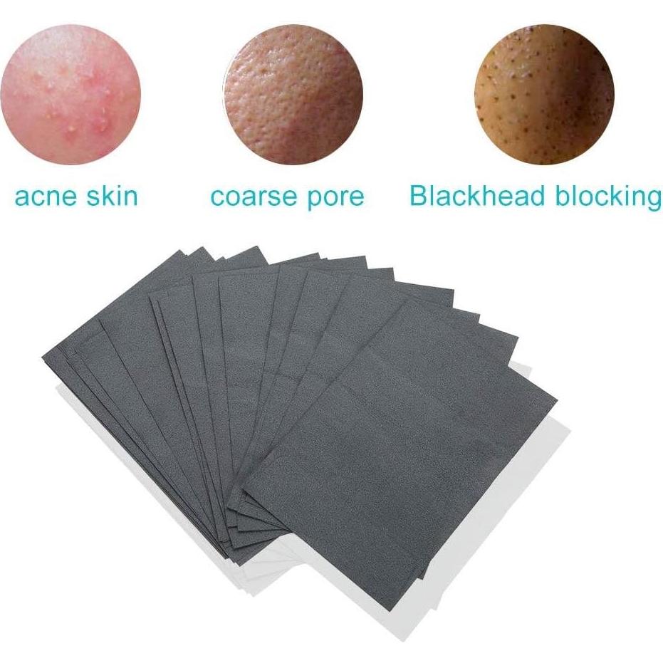 Papel Absorbente de Aceite Yeegfey 80 Pcs Carbón