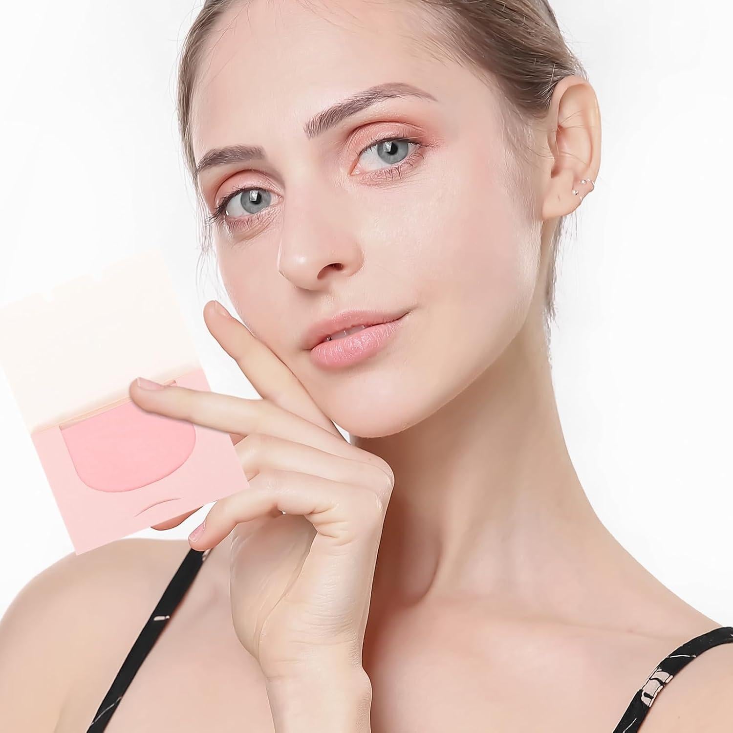 300 Hojas Absorbentes de Aceite Facial FRCOLOR - Papel Ultra Delgado