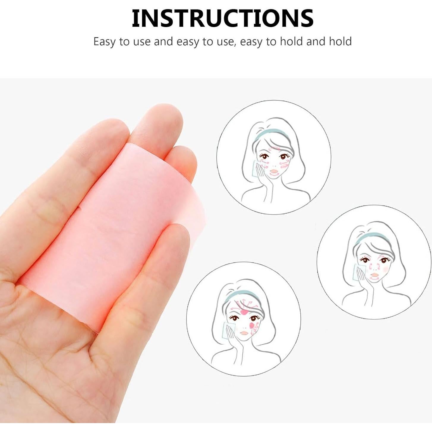 Hojas Absorbentes de Aceite Facial BESTOYARD - 2000 Unidades