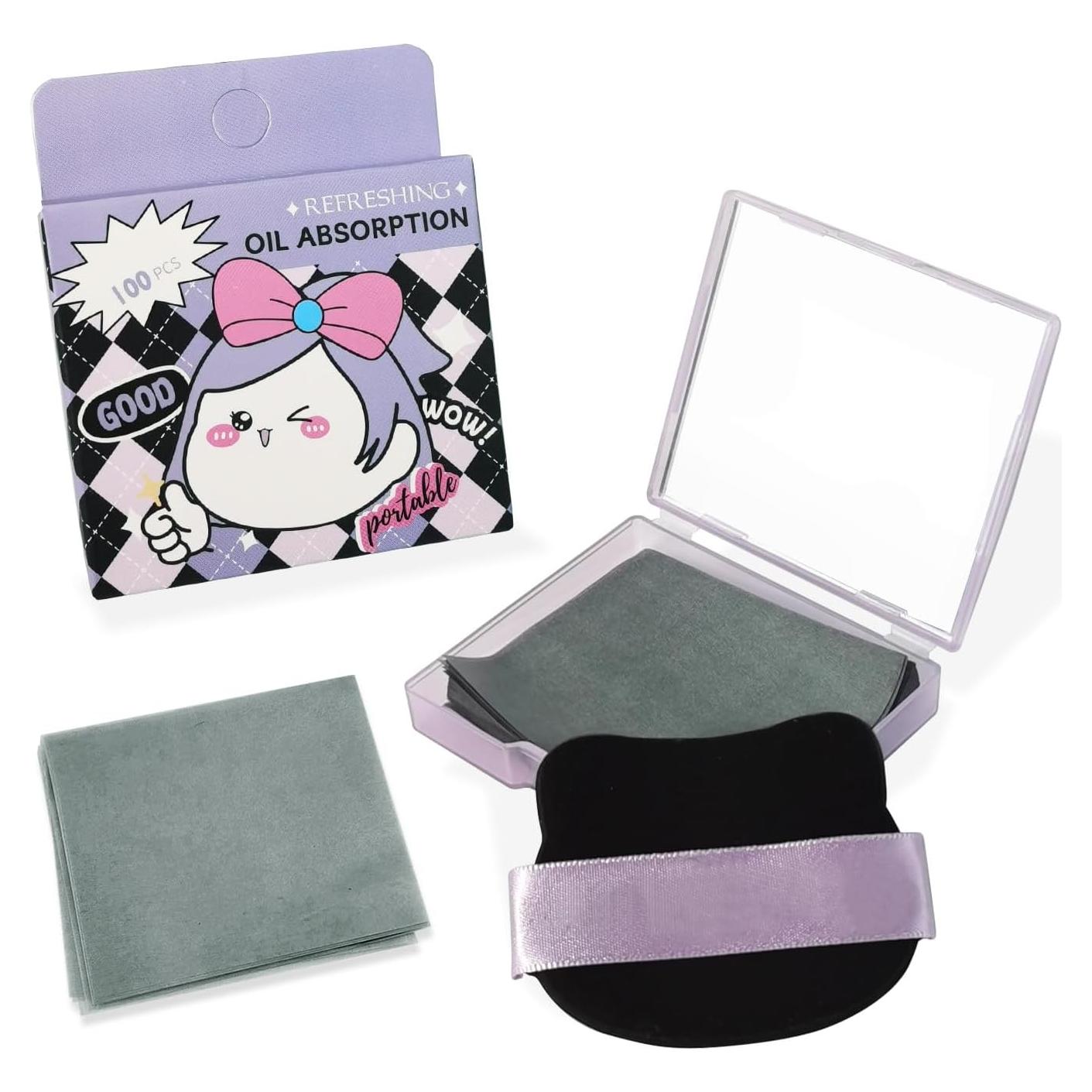 Papel Absorbente de Aceite BOROLA 100 Hojas con Espejo