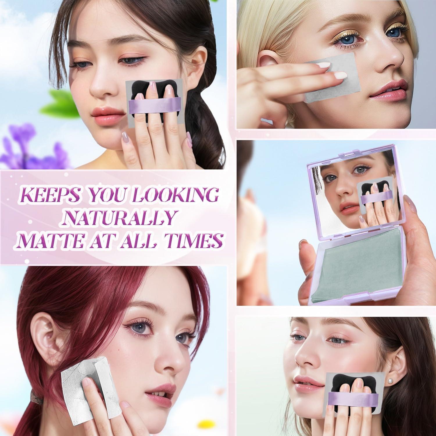 Papel Absorbente de Aceite BOROLA 100 Hojas con Espejo