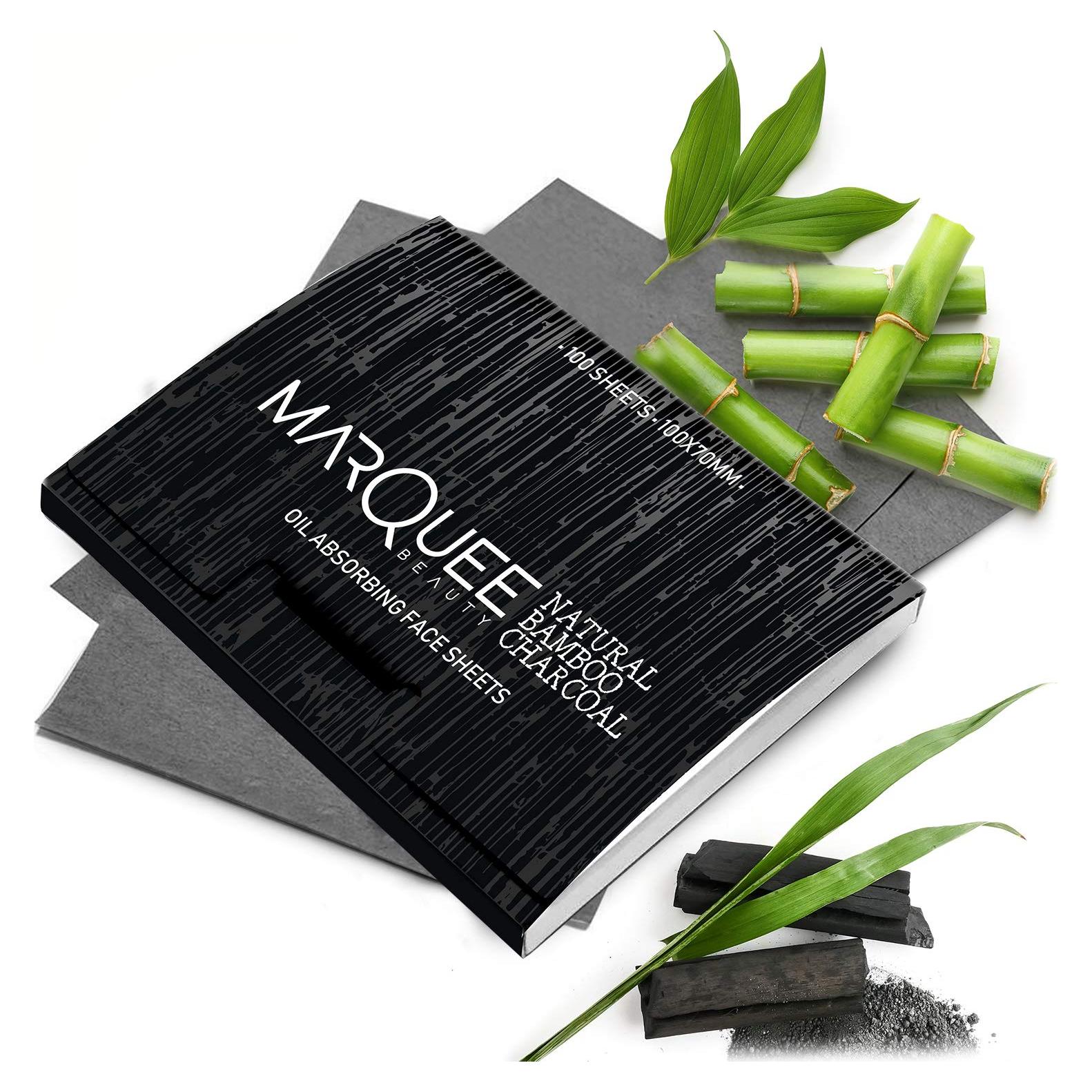 Hojas Absorbentes de Aceite Alayna - Carbón de Bambú Natural - 100 Pcs