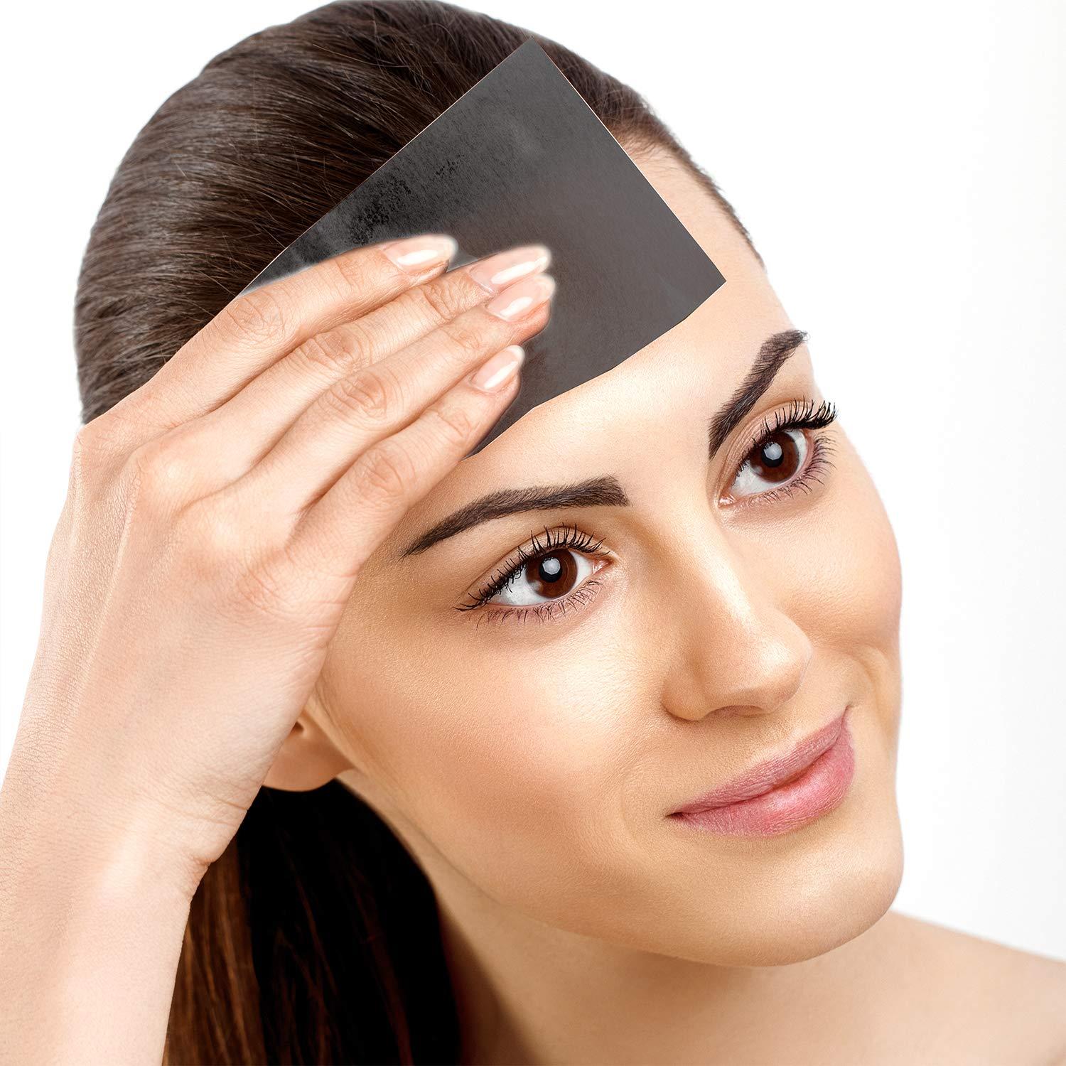 Hojas Absorbentes de Aceite Alayna - Carbón de Bambú Natural - 100 Pcs