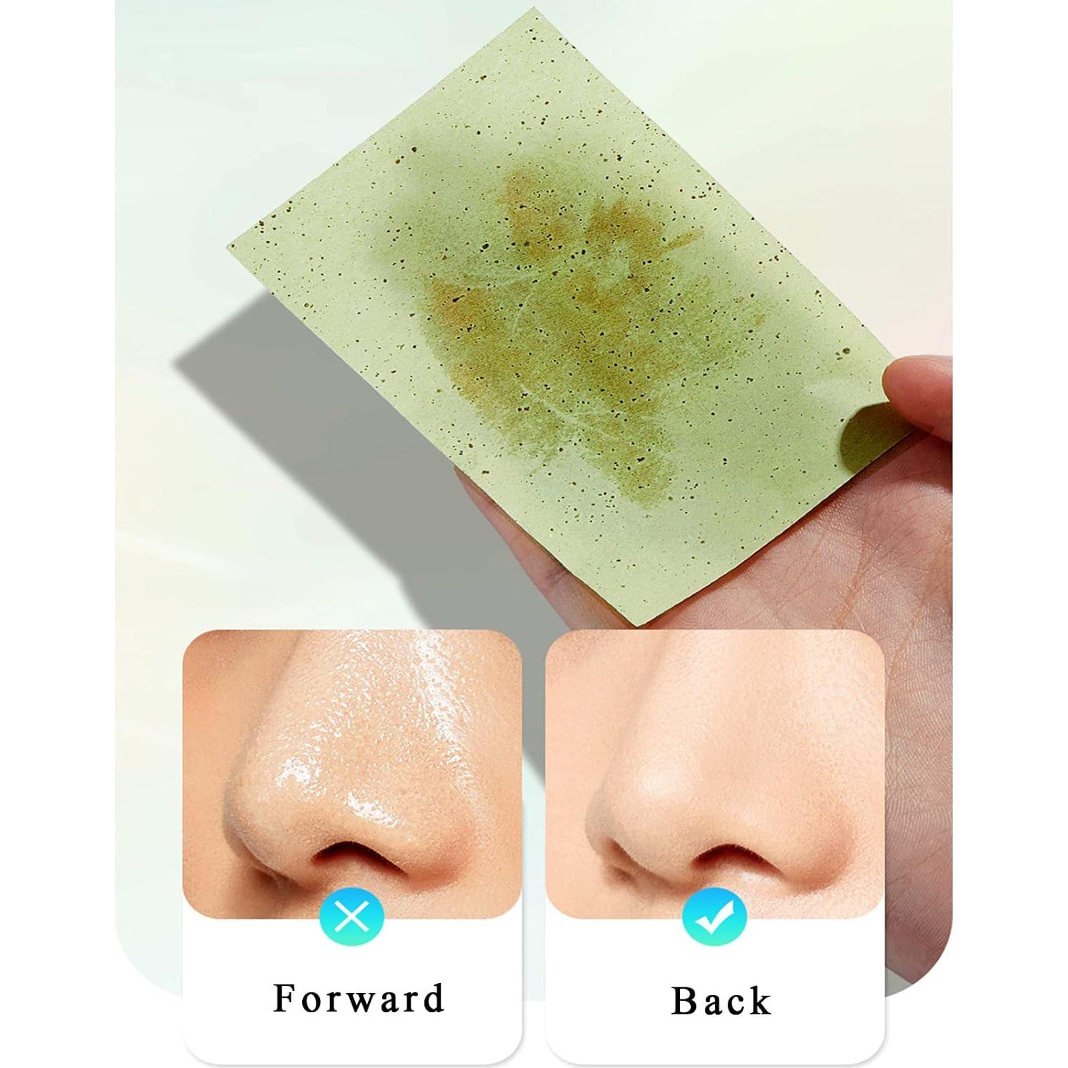 Hojas Absorbentes de Aceite EOOGER - 300 Piezas para Piel Grasa