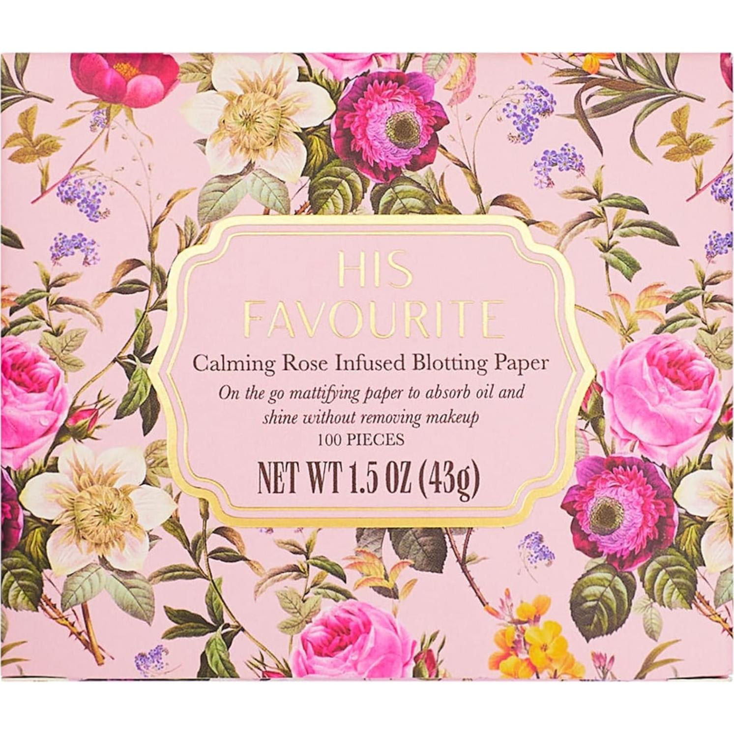 Hojas Absorbentes de Aceite HIS FAVOURITE - 100 Unidades