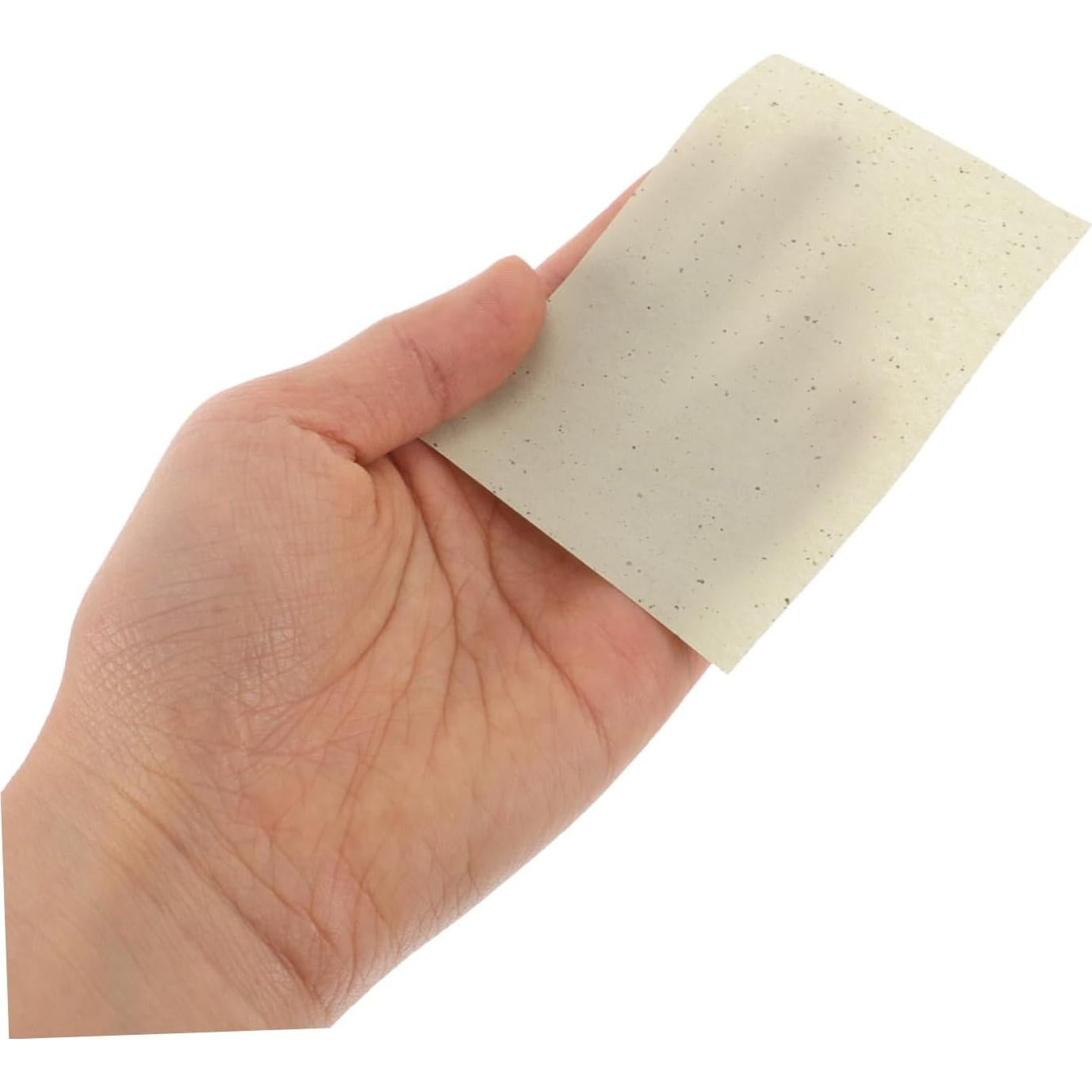 100 Hojas Absorbentes de Aceite Facial TOVINANNA Verde