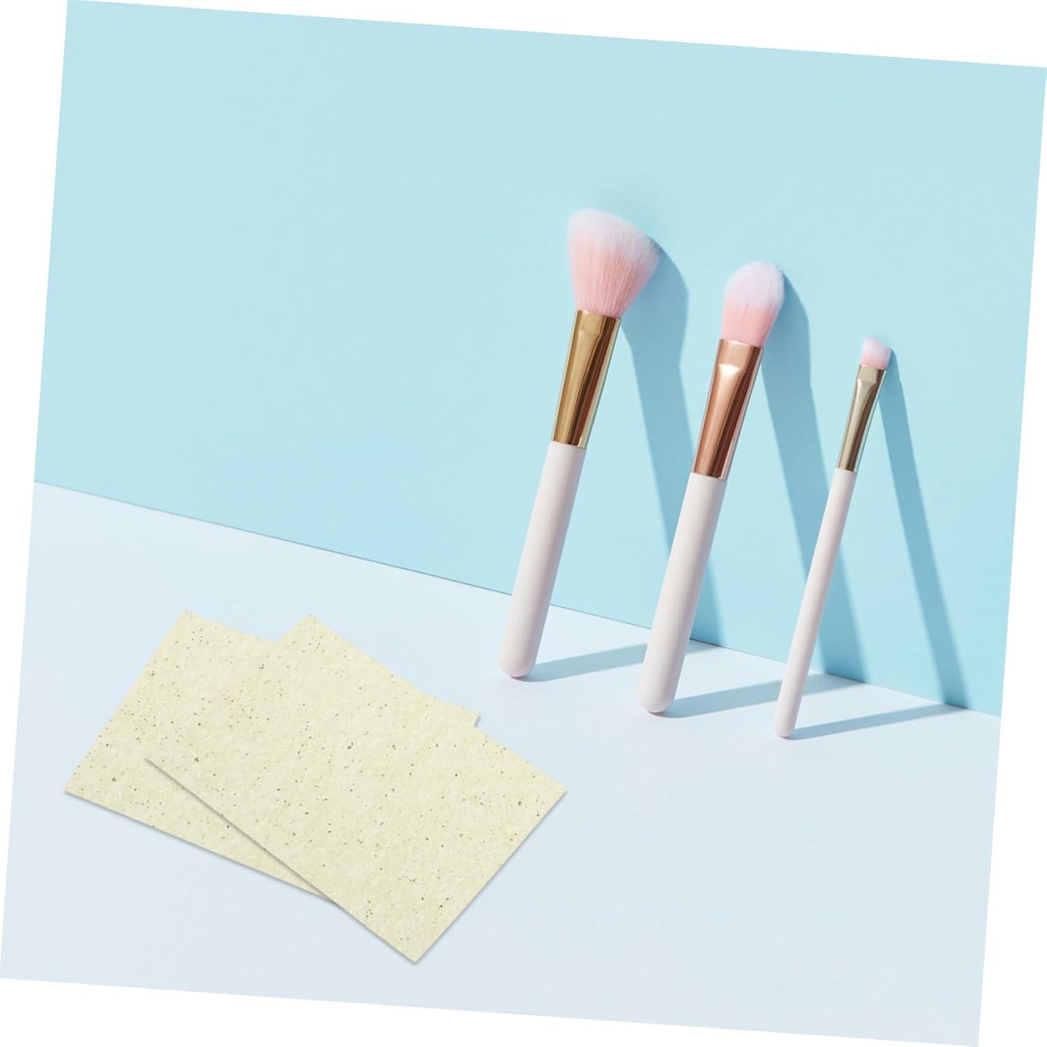 100 Hojas Absorbentes de Aceite Facial TOVINANNA Verde