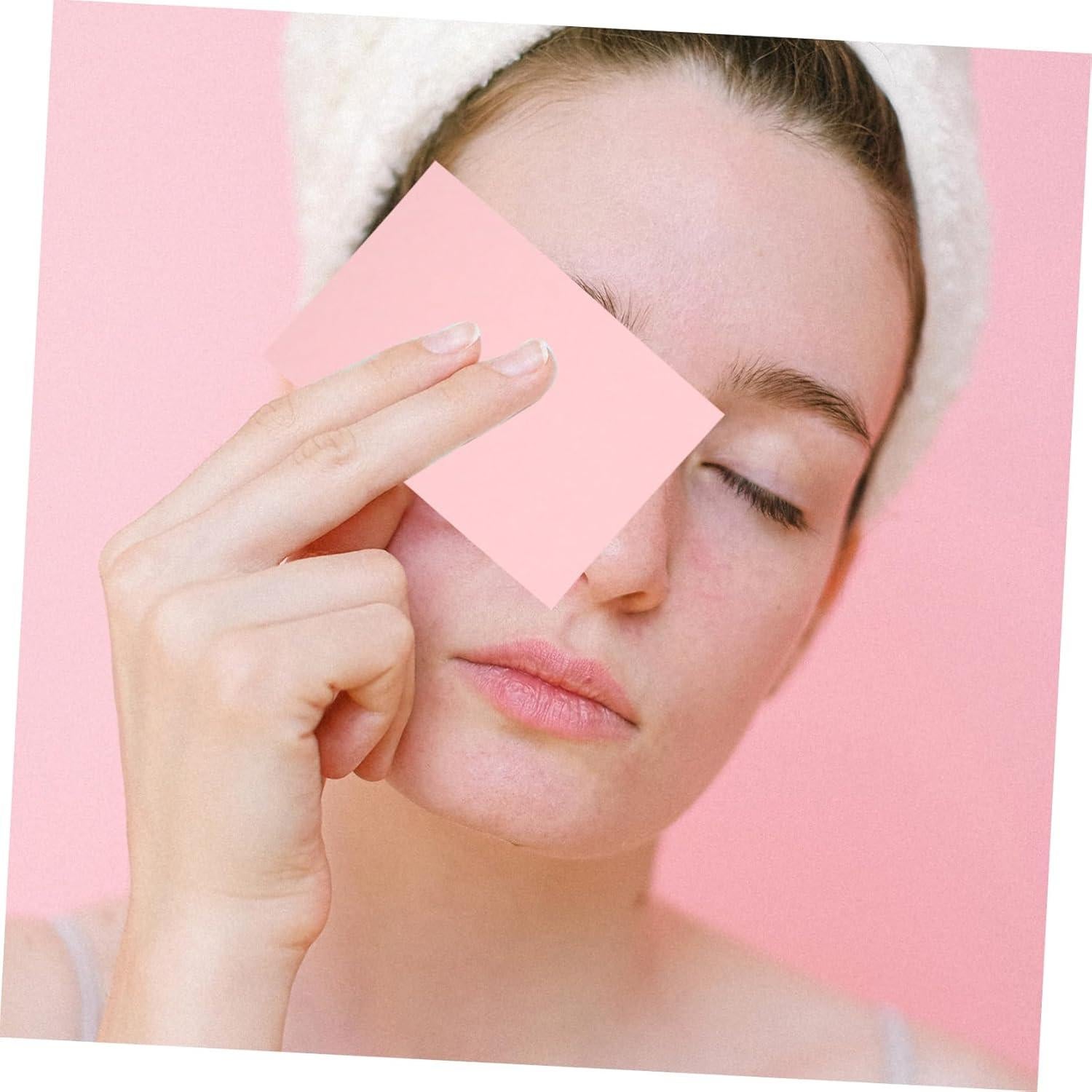 FRCOLOR 300 Hojas Absorbentes de Aceite Facial para Piel Grasa