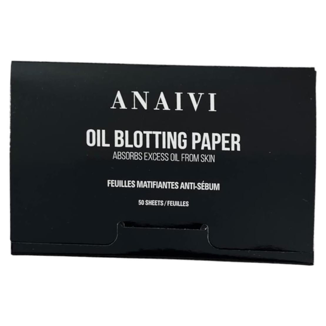 Papel Absorbente de Aceite Facial Anaivi - 50 Hojas Rosa