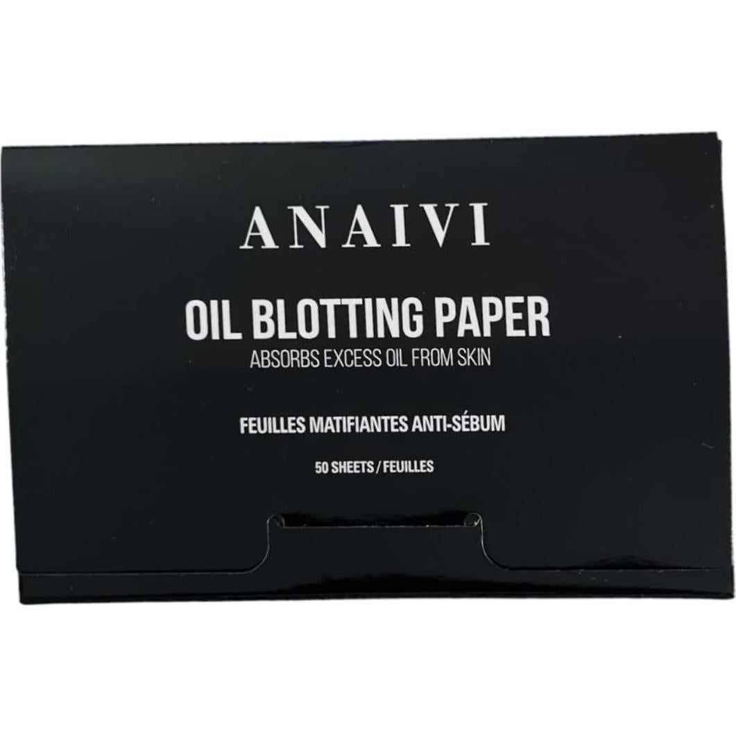 Papel Absorbente de Aceite Facial Anaivi - 50 Hojas Rosa