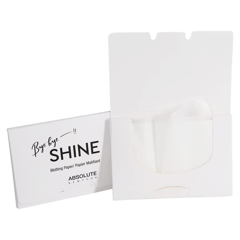 Papel Absorbente Bye Bye Shine Absolute New York 80 Hojas