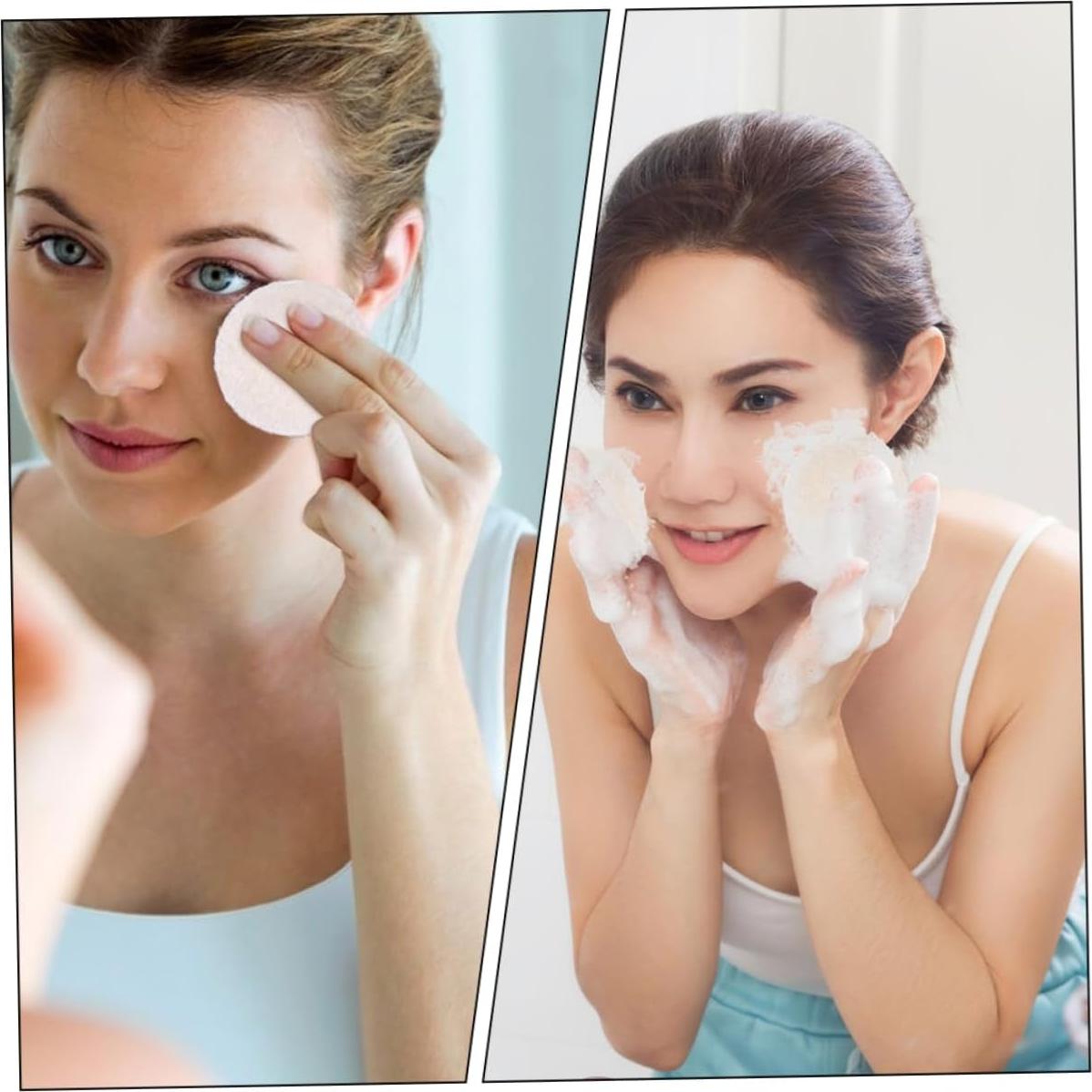 Hojas Absorbentes de Aceite Facial TOVINANNA 40 Pcs Beige