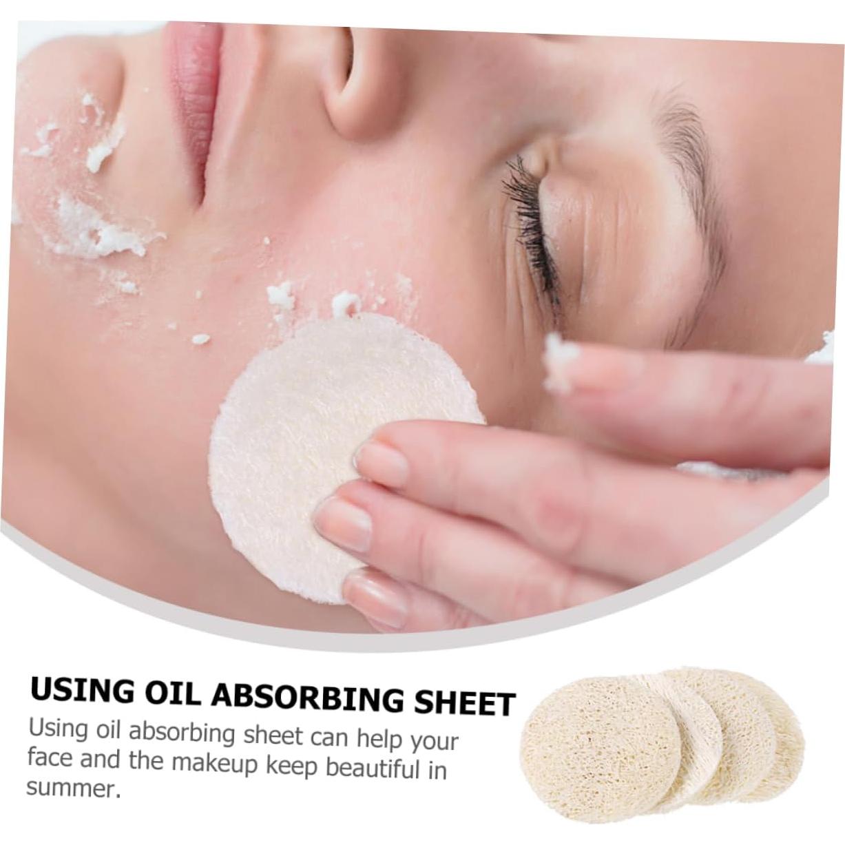 Hojas Absorbentes de Aceite Facial TOVINANNA 40 Pcs Beige