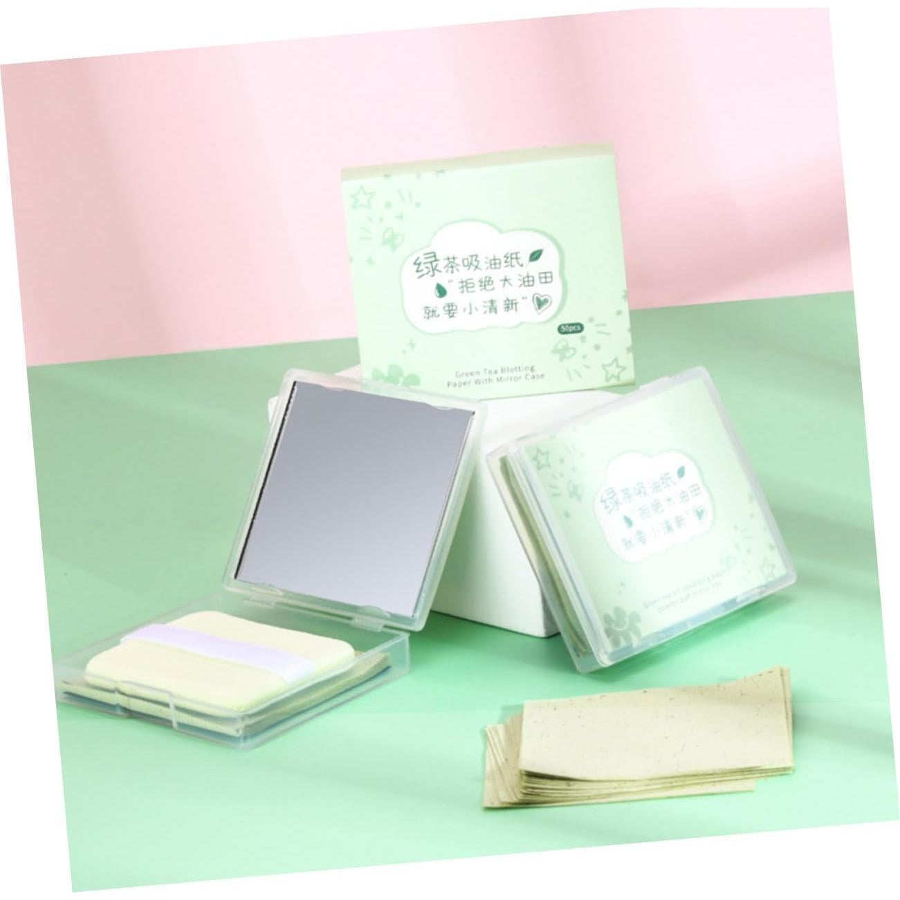 Hojas Absorbentes de Aceite Facial LALADEFIEE 100 Unidades