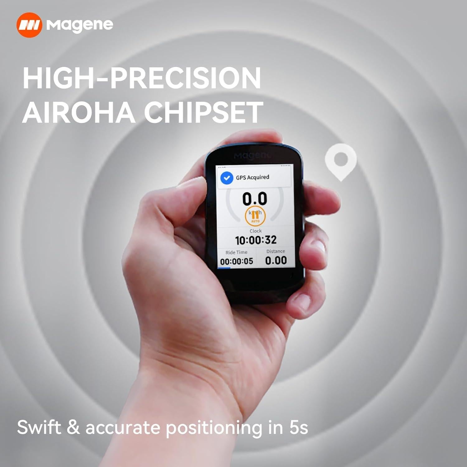 Magene C506 Computadora GPS Ciclismo 2.4" Pantalla Táctil