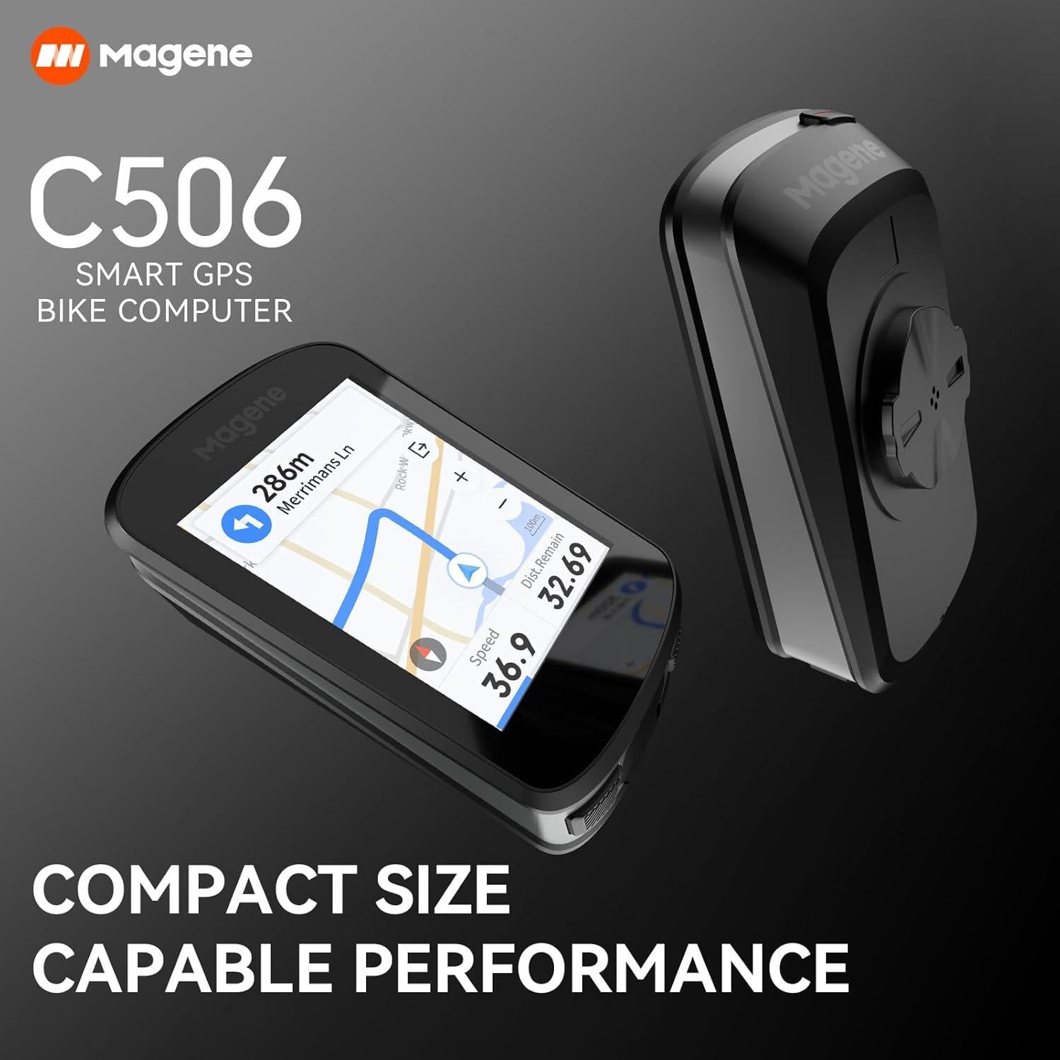 Magene C506 Computadora GPS Ciclismo 2.4" Pantalla Táctil