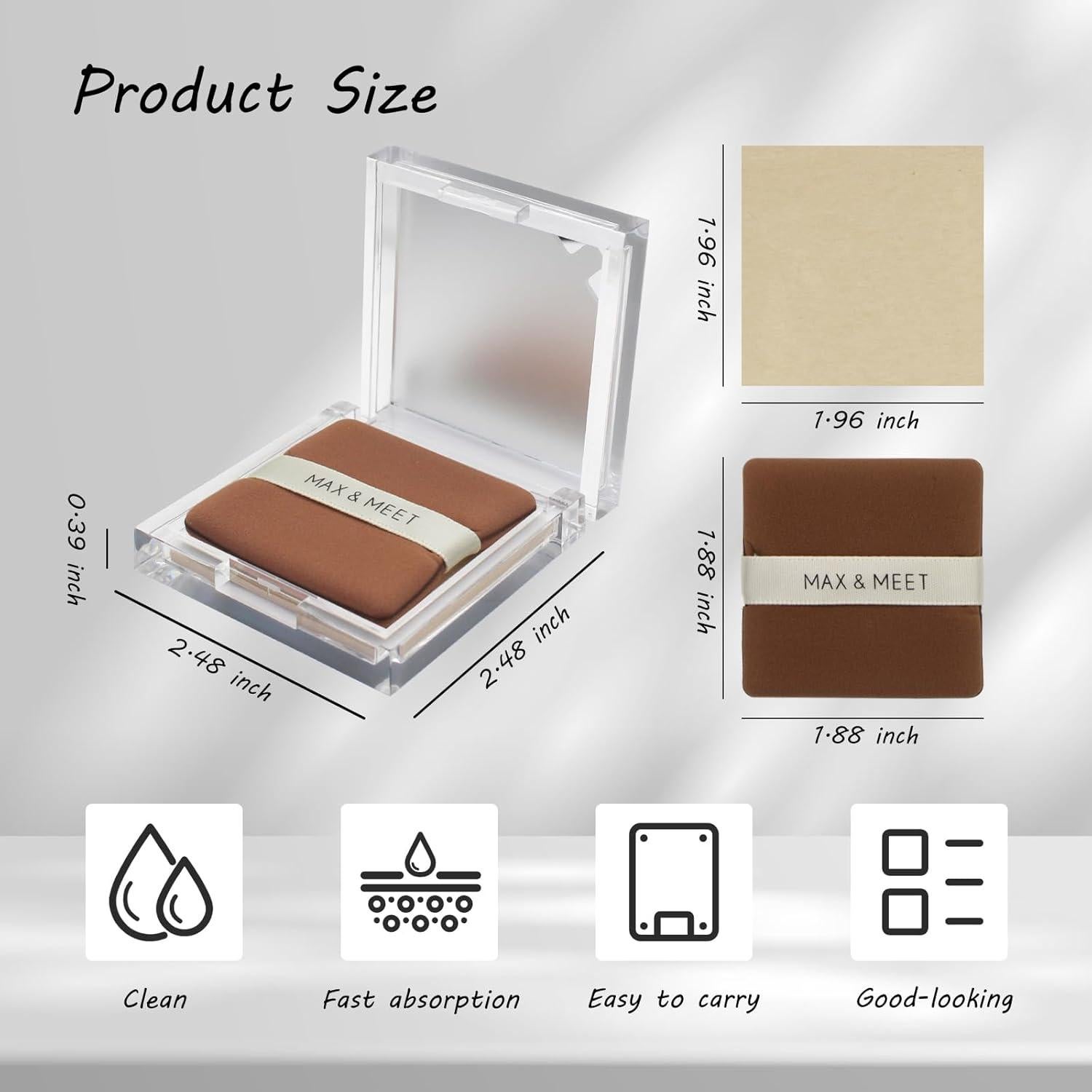 Hojas Absorbentes de Aceite Facial LuckyOpt 200 Unidades