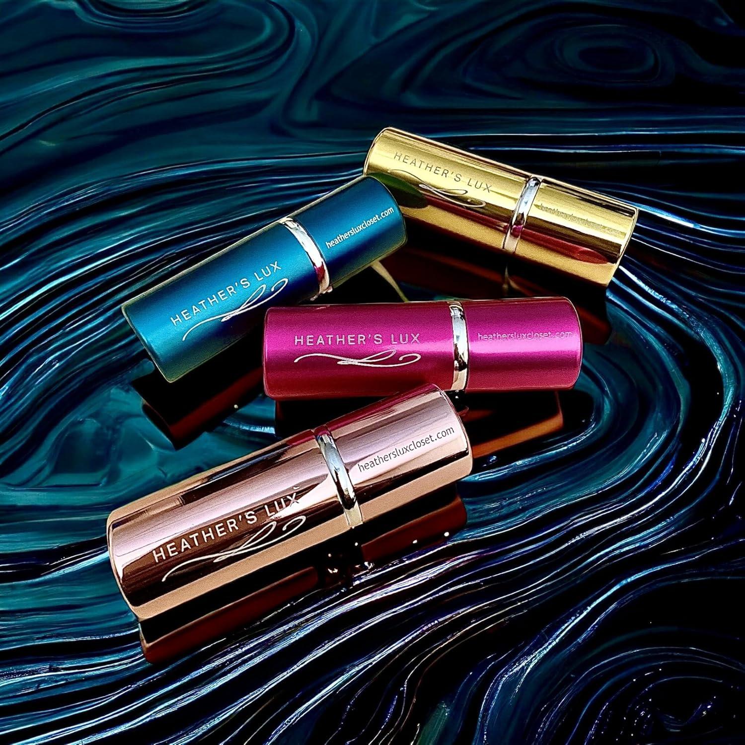 Rodillo Facial LUX de HEATHER, Piedra Volcánica 2 en 1 para Piel Grasa