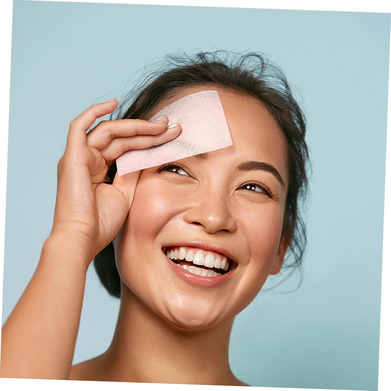 1000 Hojas Absorbentes de Aceite Facial OATIPHO - Piel Grasa