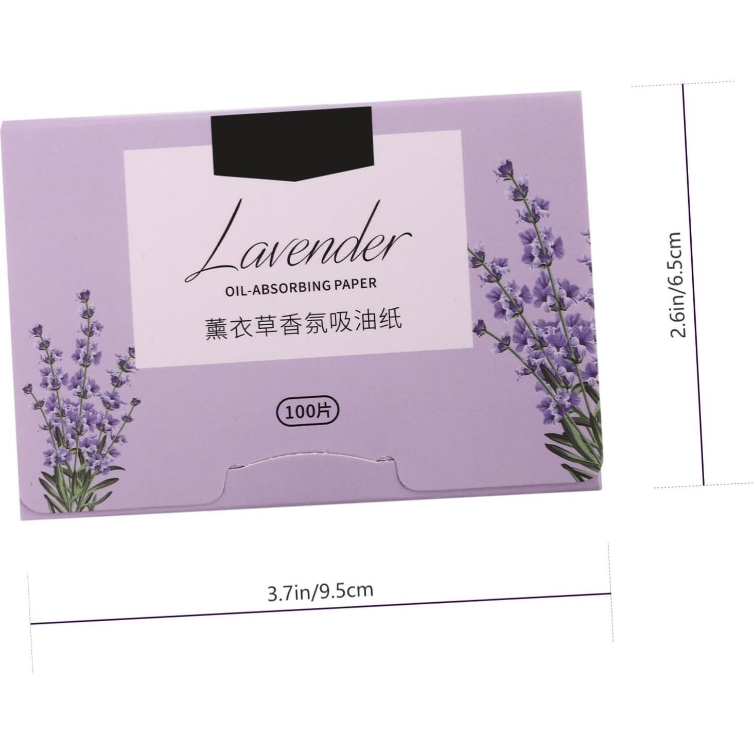 Gatuida 100 Hojas Absorbentes de Aceite Facial 9.5x6.5cm