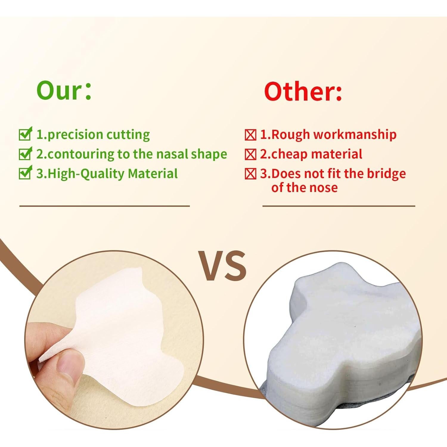 Hojas de Máscara Desechables MoyRetty 100 Unidades para Cuidado Facial