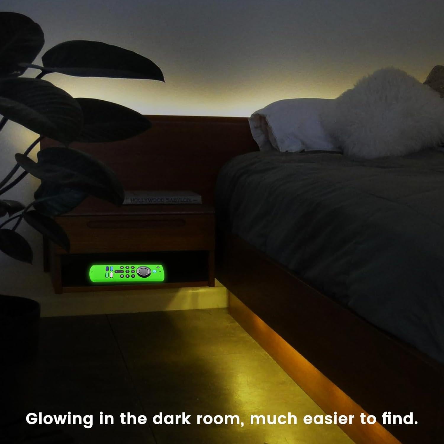 Funda Remota Brillante Verde y Azul para Lenovo FireTV Stick