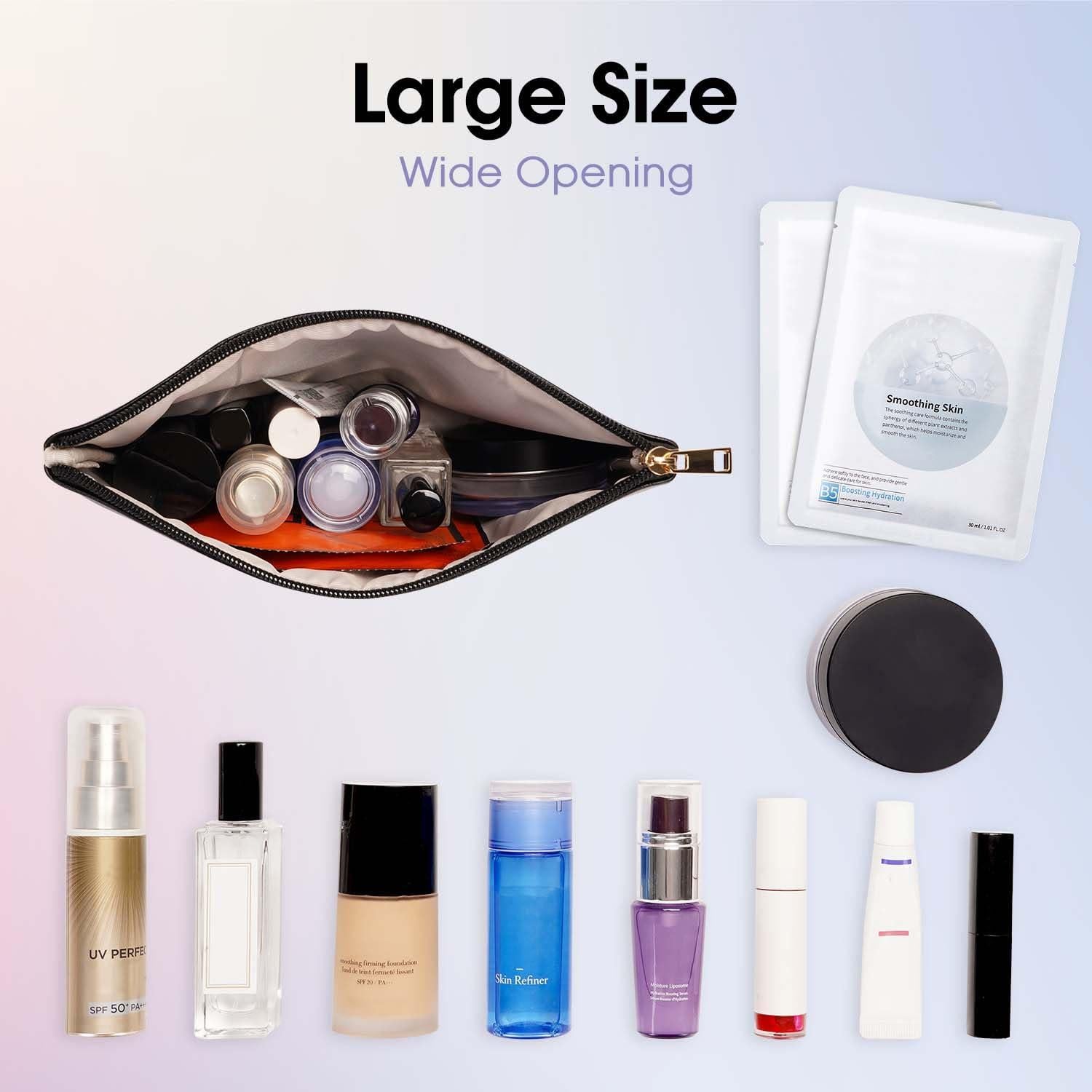 Bolsa de Maquillaje Wandering Nature 2 Paquetes Cuero Vegano