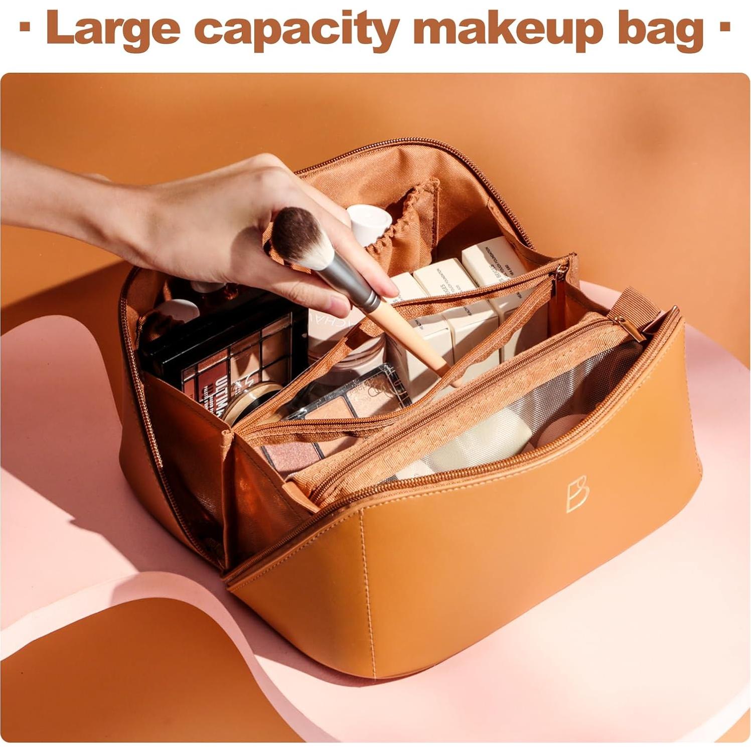 Bolsa de Maquillaje de Viaje BS-MALL 23.4x10.5x12.7cm